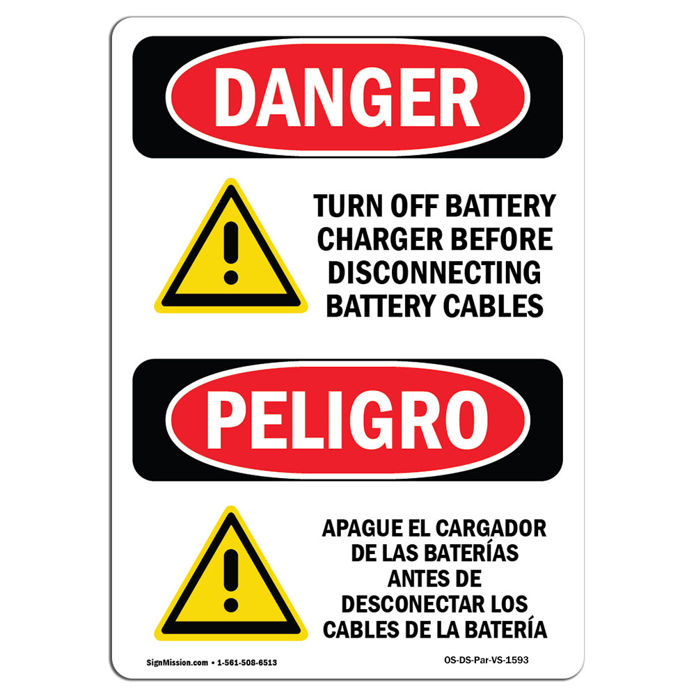 Turn Off Charger Before Disconnecting Cables