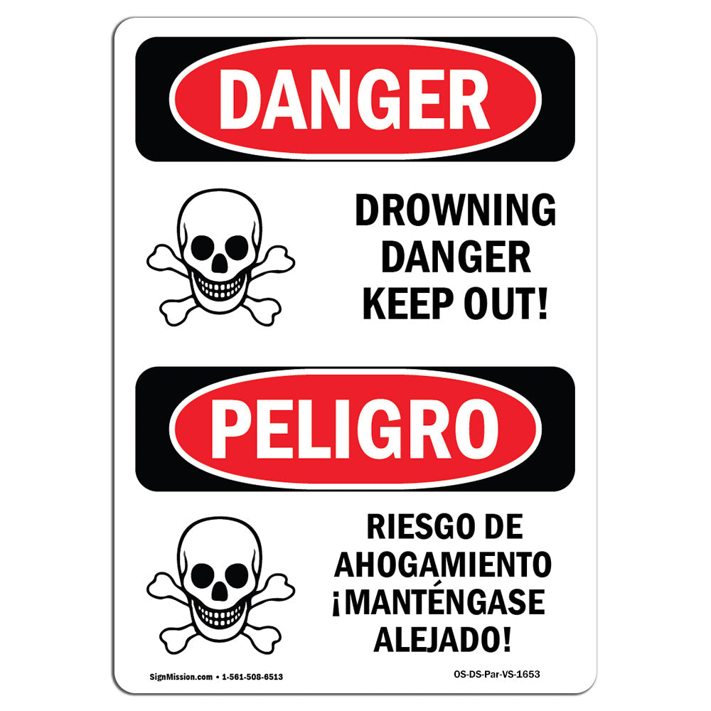 Drowning Danger Keep Off