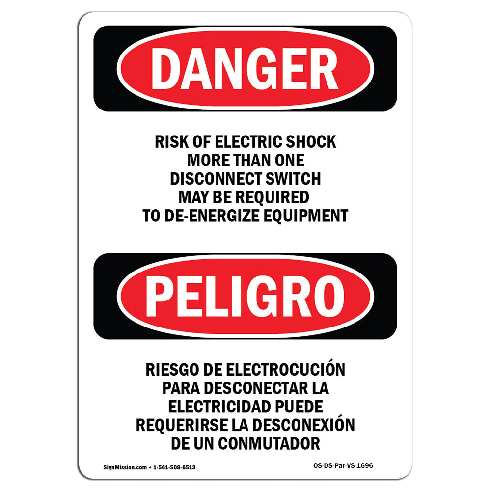 Risk Of Electric Shock More Than One