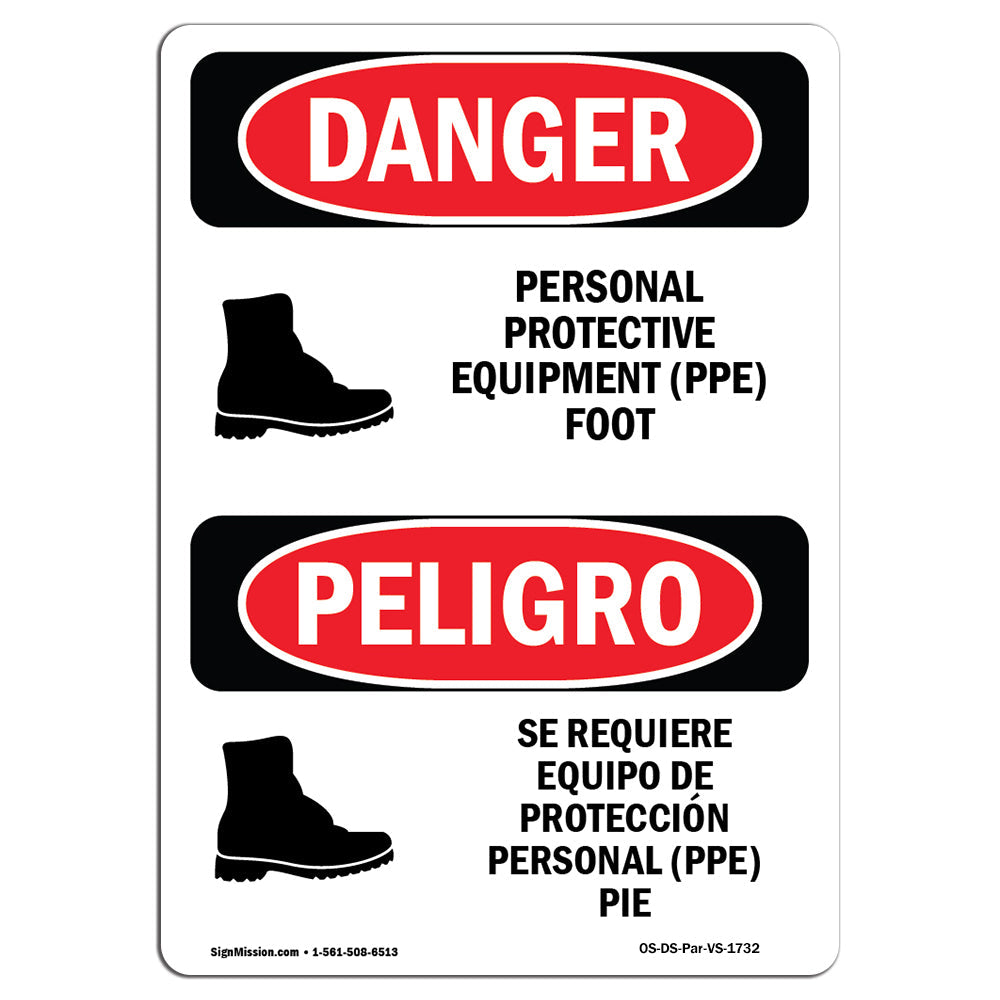 Personal Protective Equipment Foot