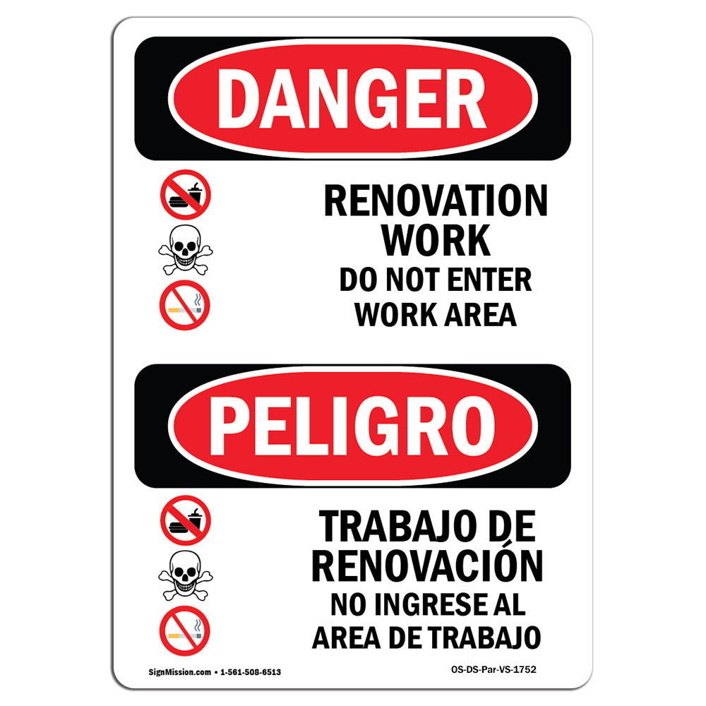 Renovation Work Do Not Enter Work Area