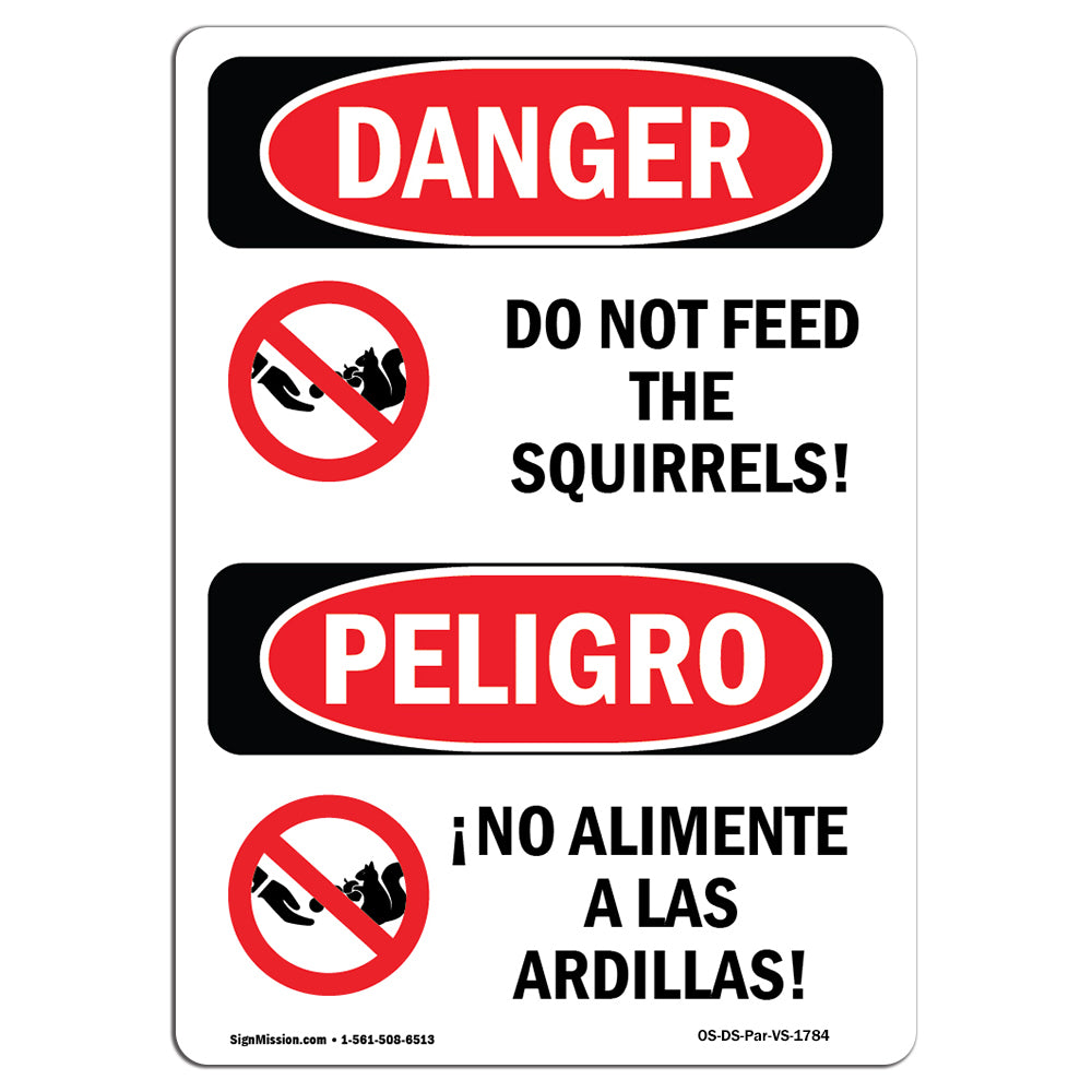 Do Not Feed The Squirrels!