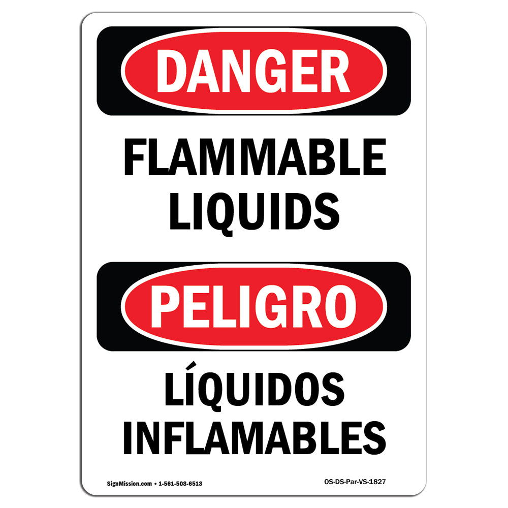 Portrait Flammable Liquids