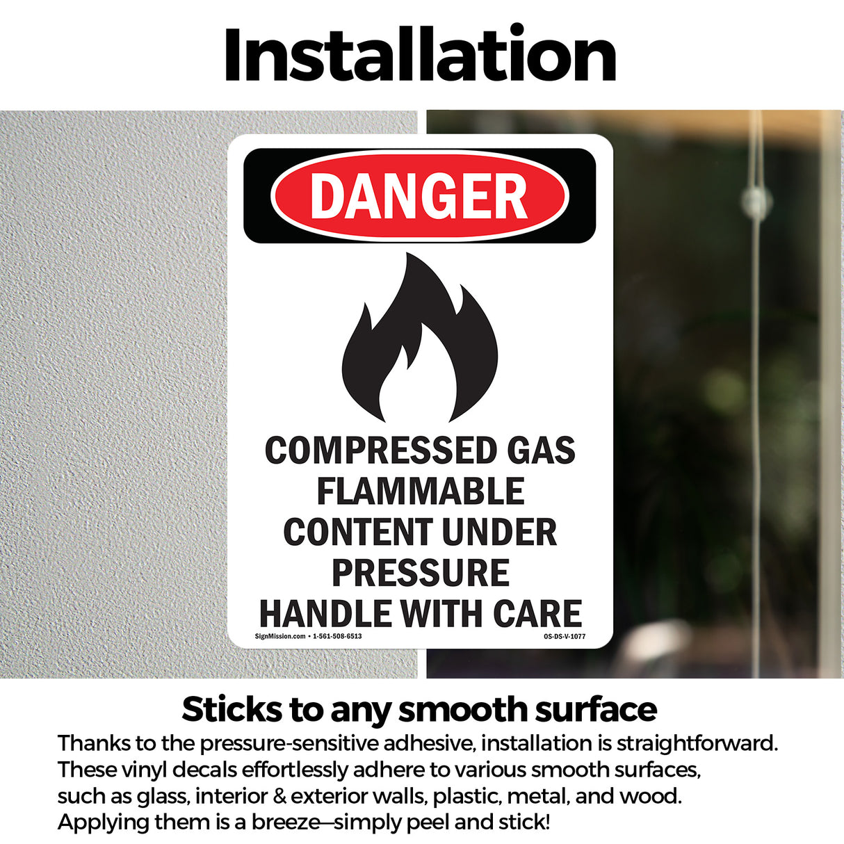 Compressed Gas Flammable Content