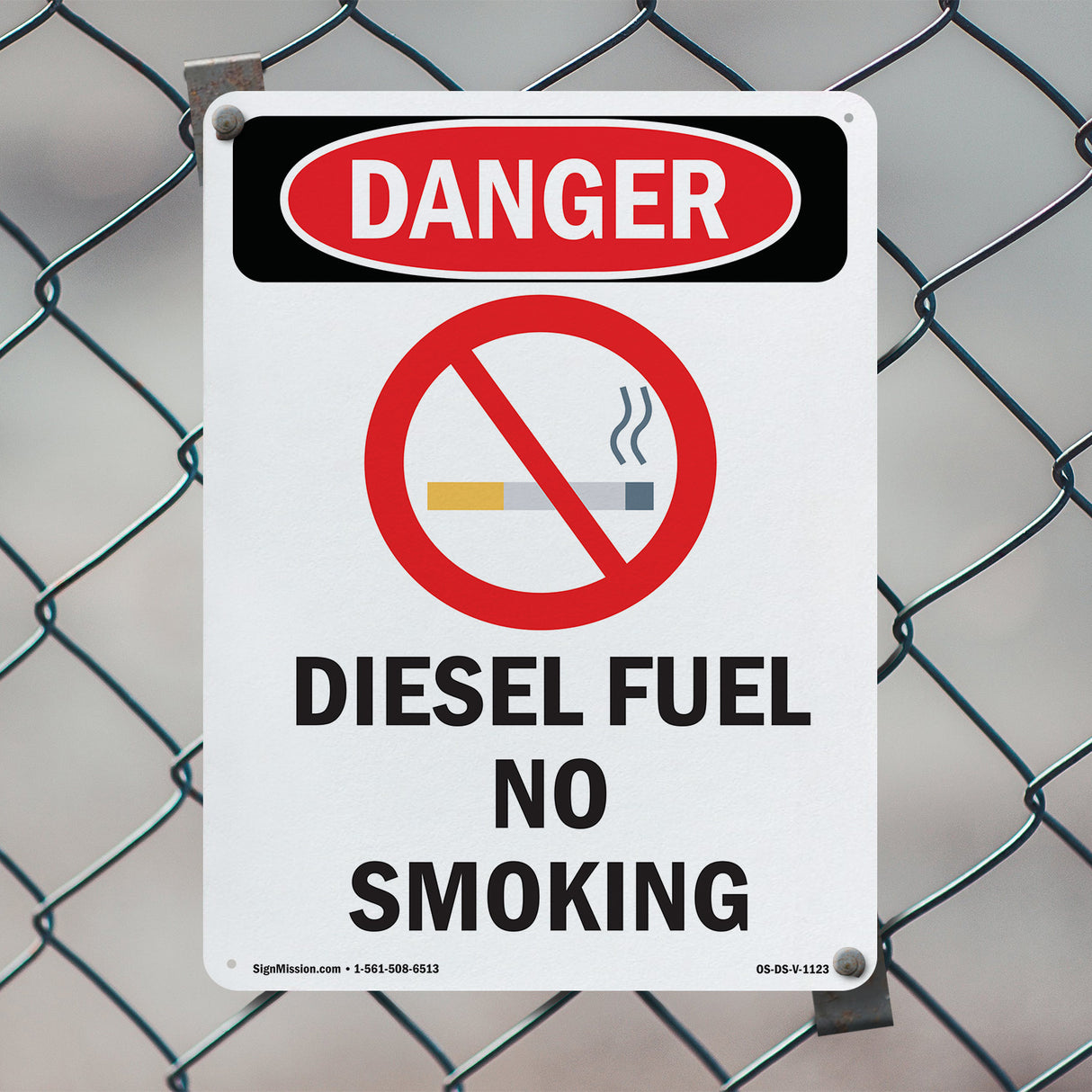 Diesel Fuel No Smoking