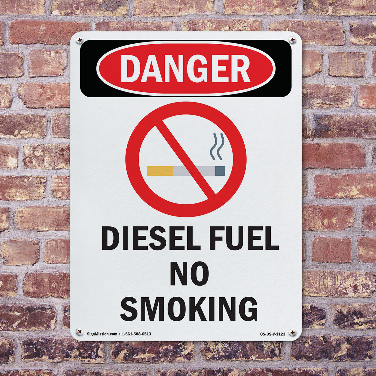 Diesel Fuel No Smoking