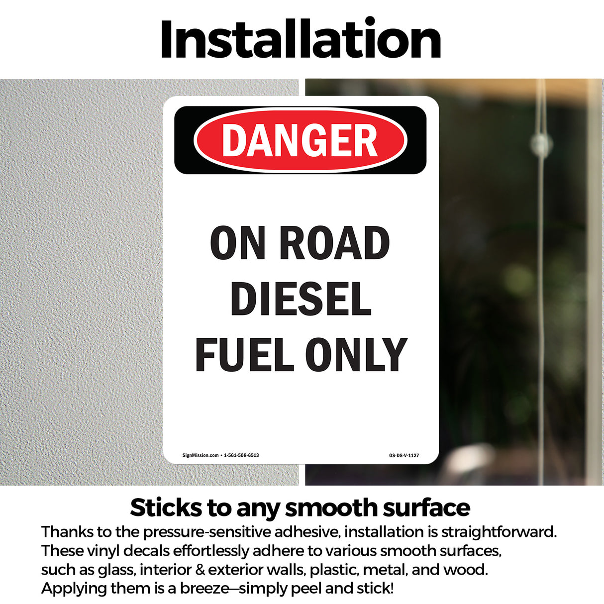 On Road Diesel Fuel Only