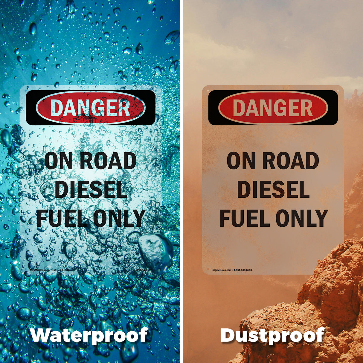 On Road Diesel Fuel Only
