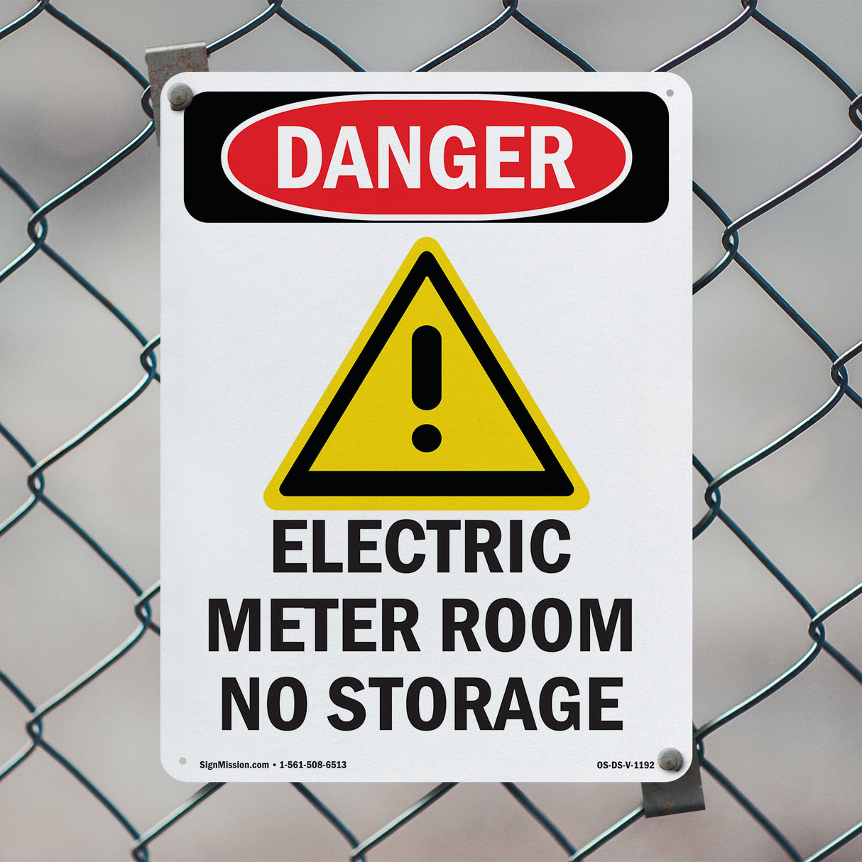 Electric Meter Room No Storage