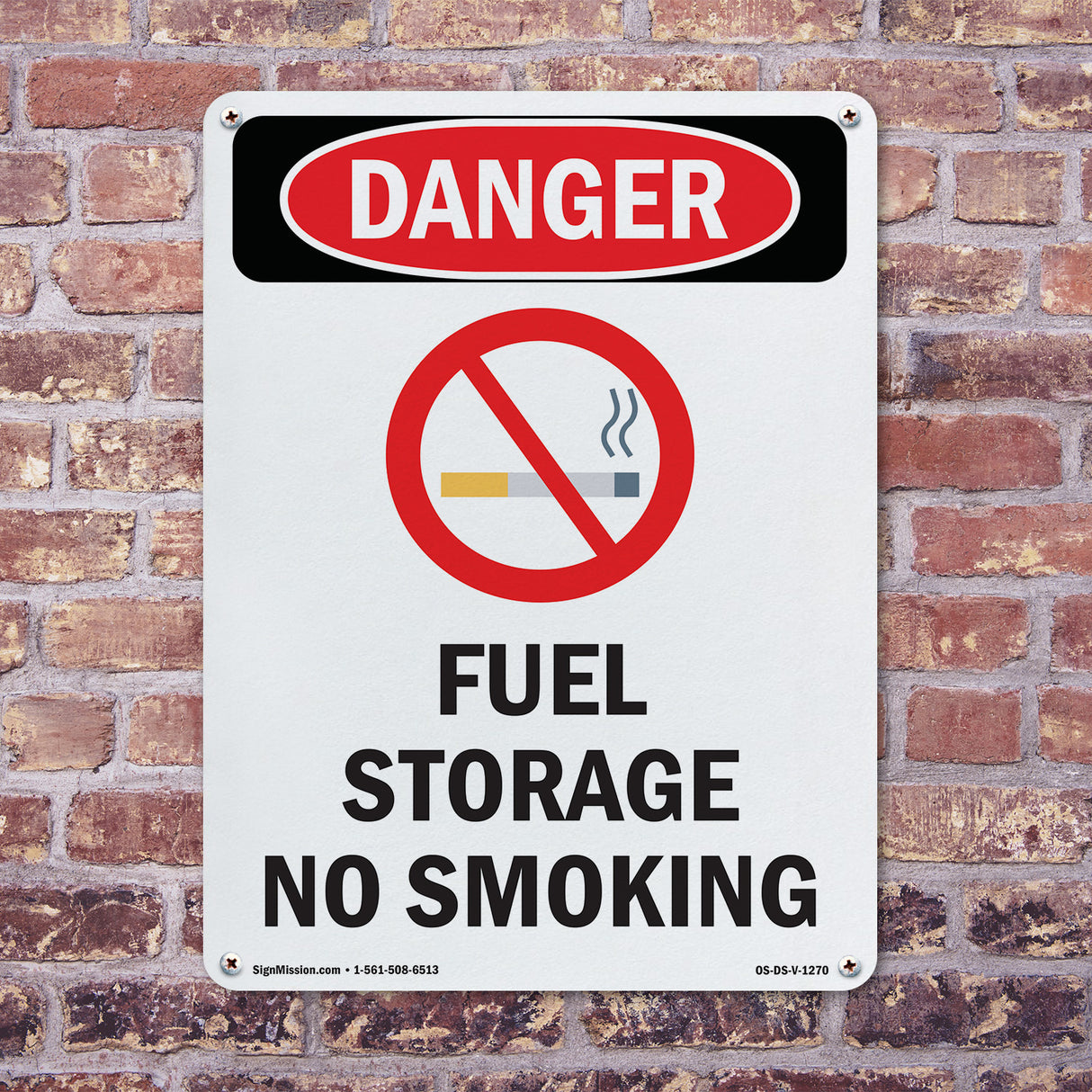 Fuel Storage No Smoking