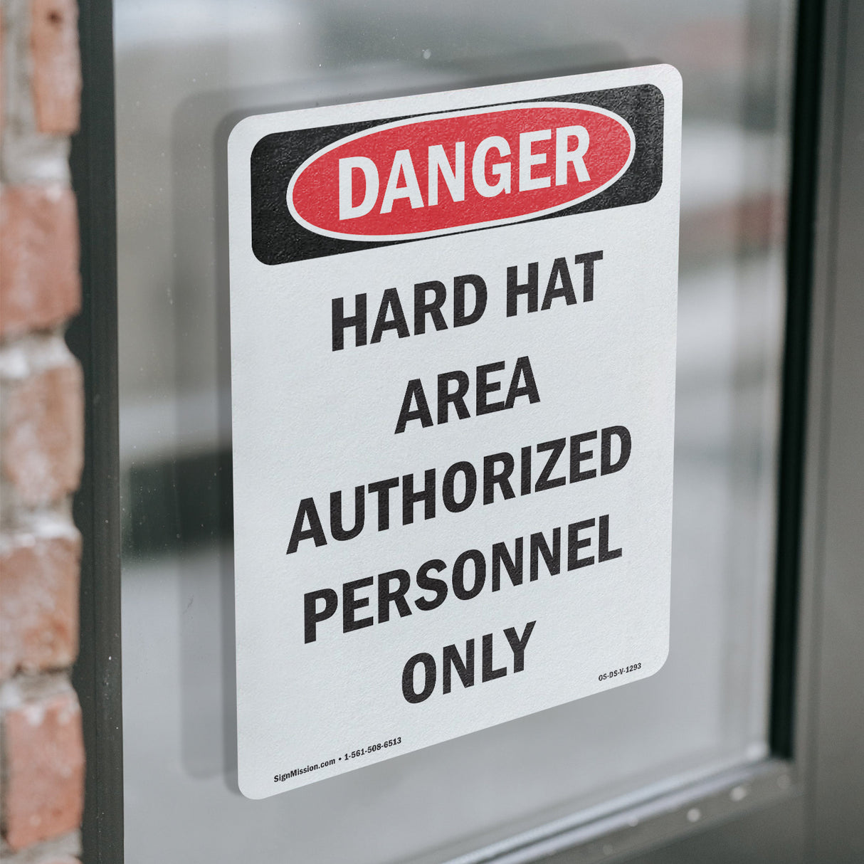 Hard Hat Area Authorized Personnel Only