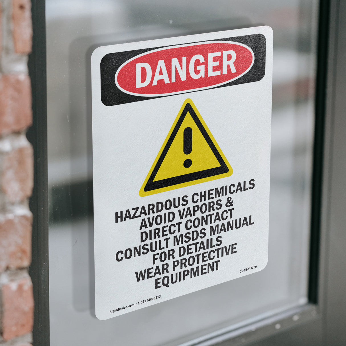 Hazardous Chemicals Avoid Vapors Contact