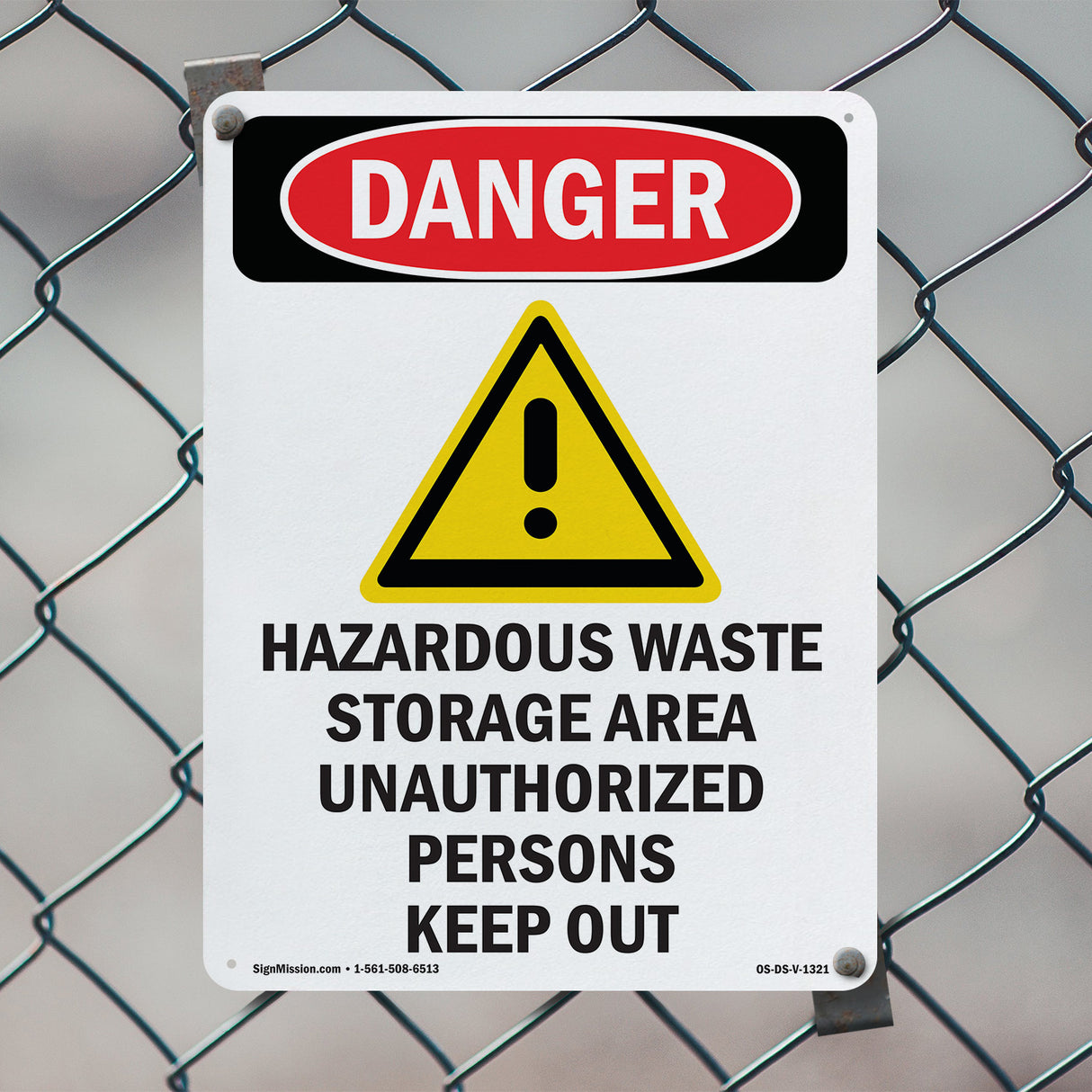 Hazardous Waste Storage Area