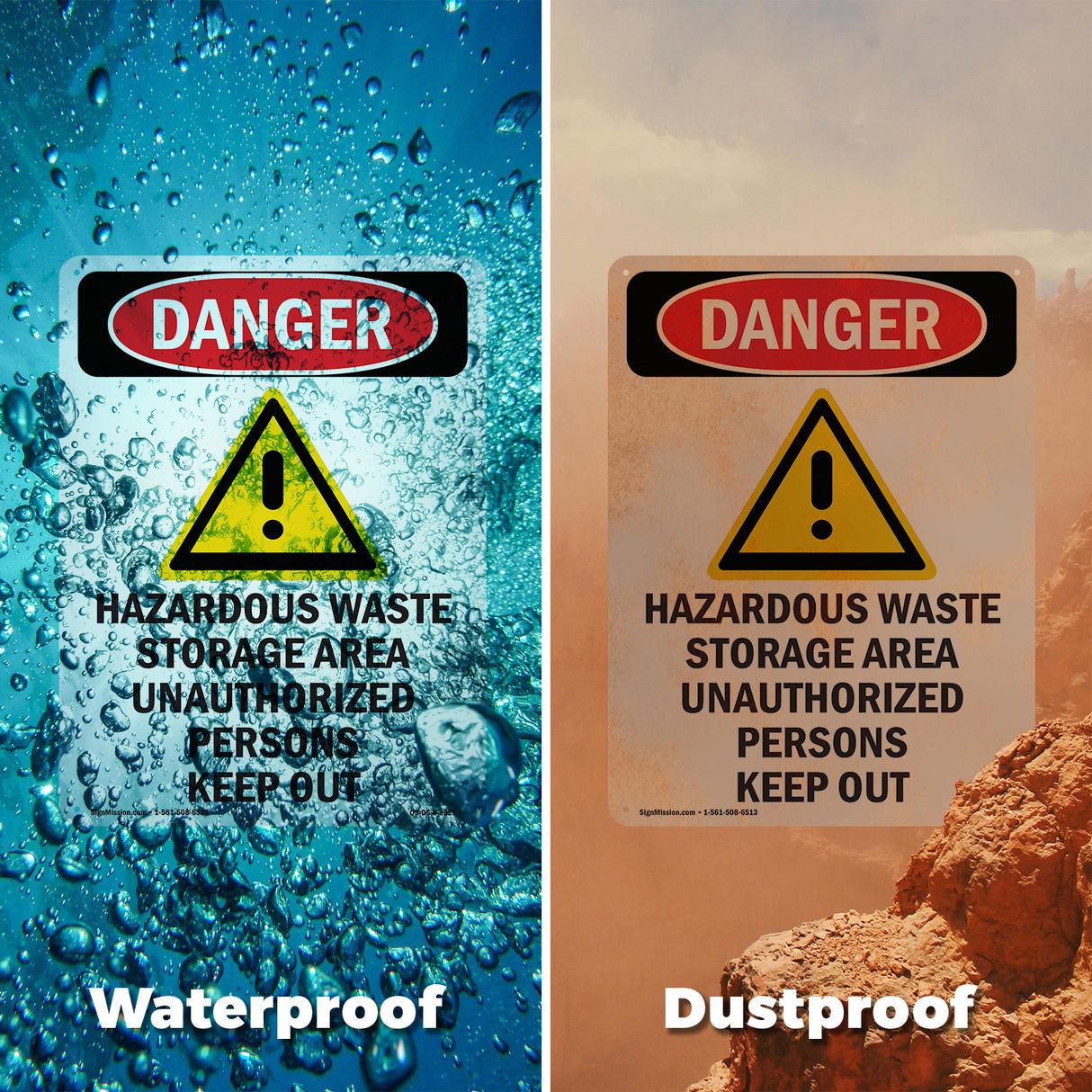 Hazardous Waste Storage Area