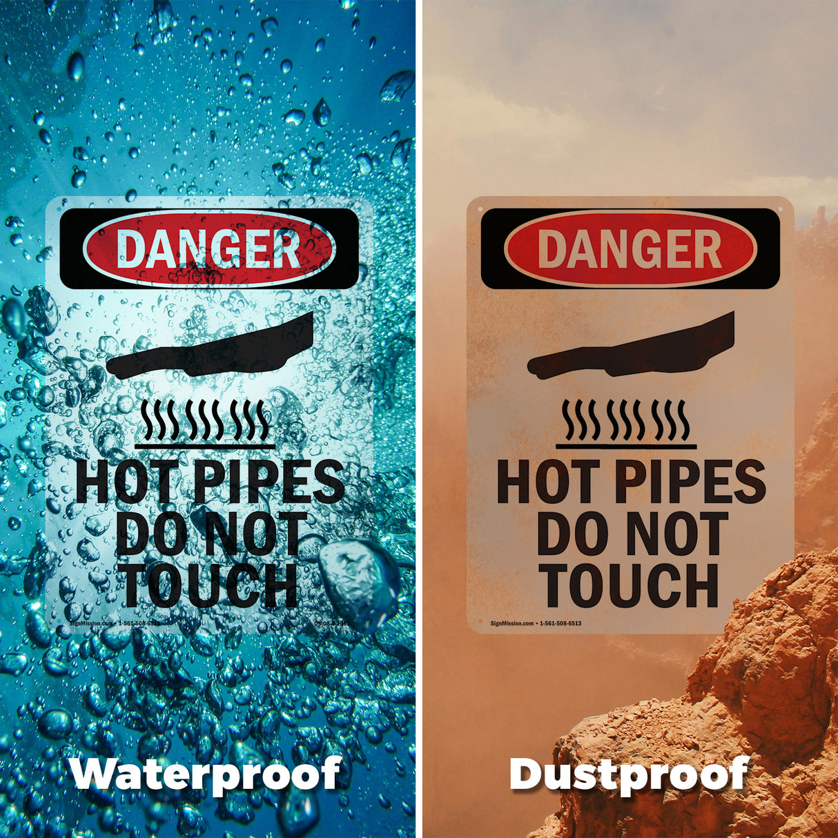 Hot Pipes Do Not Touch