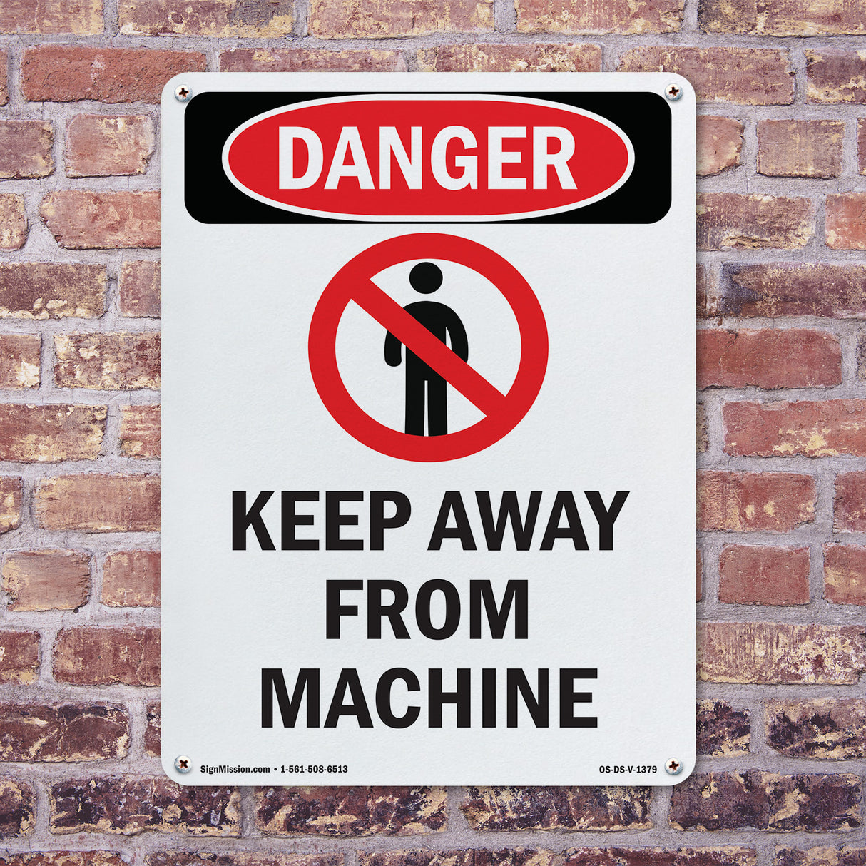 Keep Away From Machine