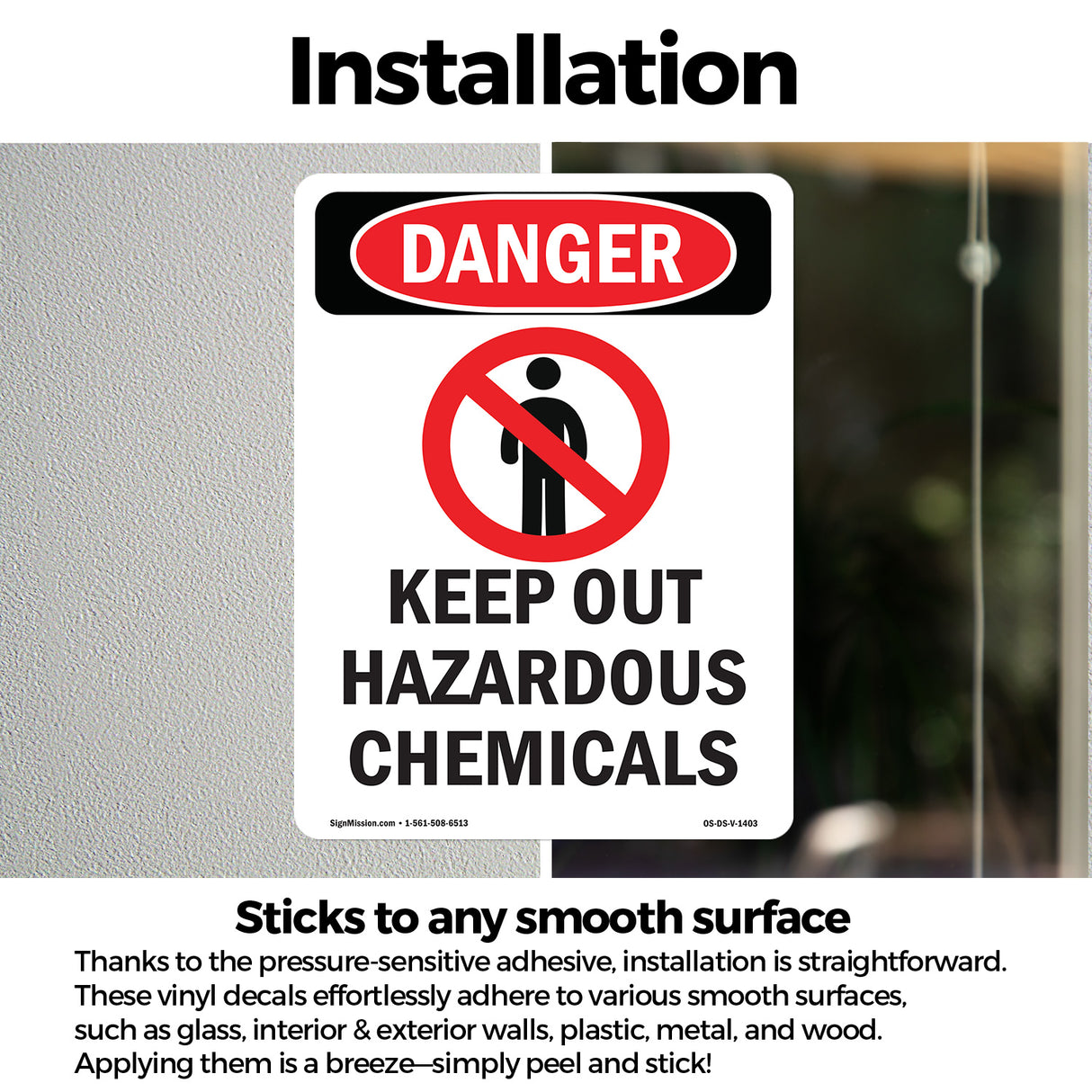 Keep Out Hazardous Chemicals