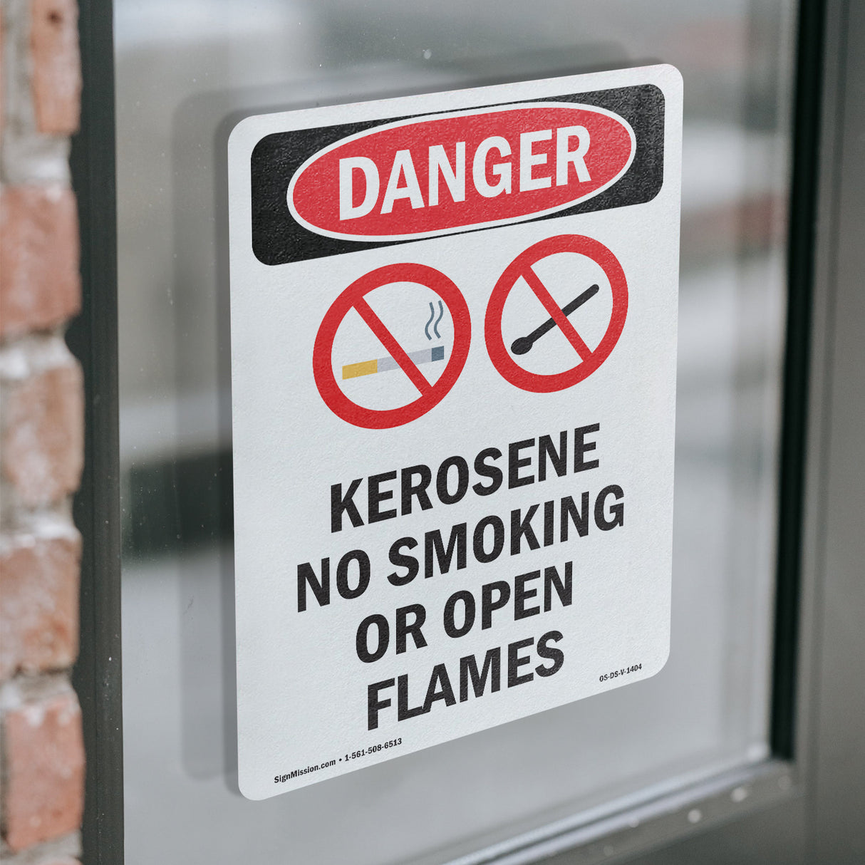 Kerosene No Smoking Or Open Flames