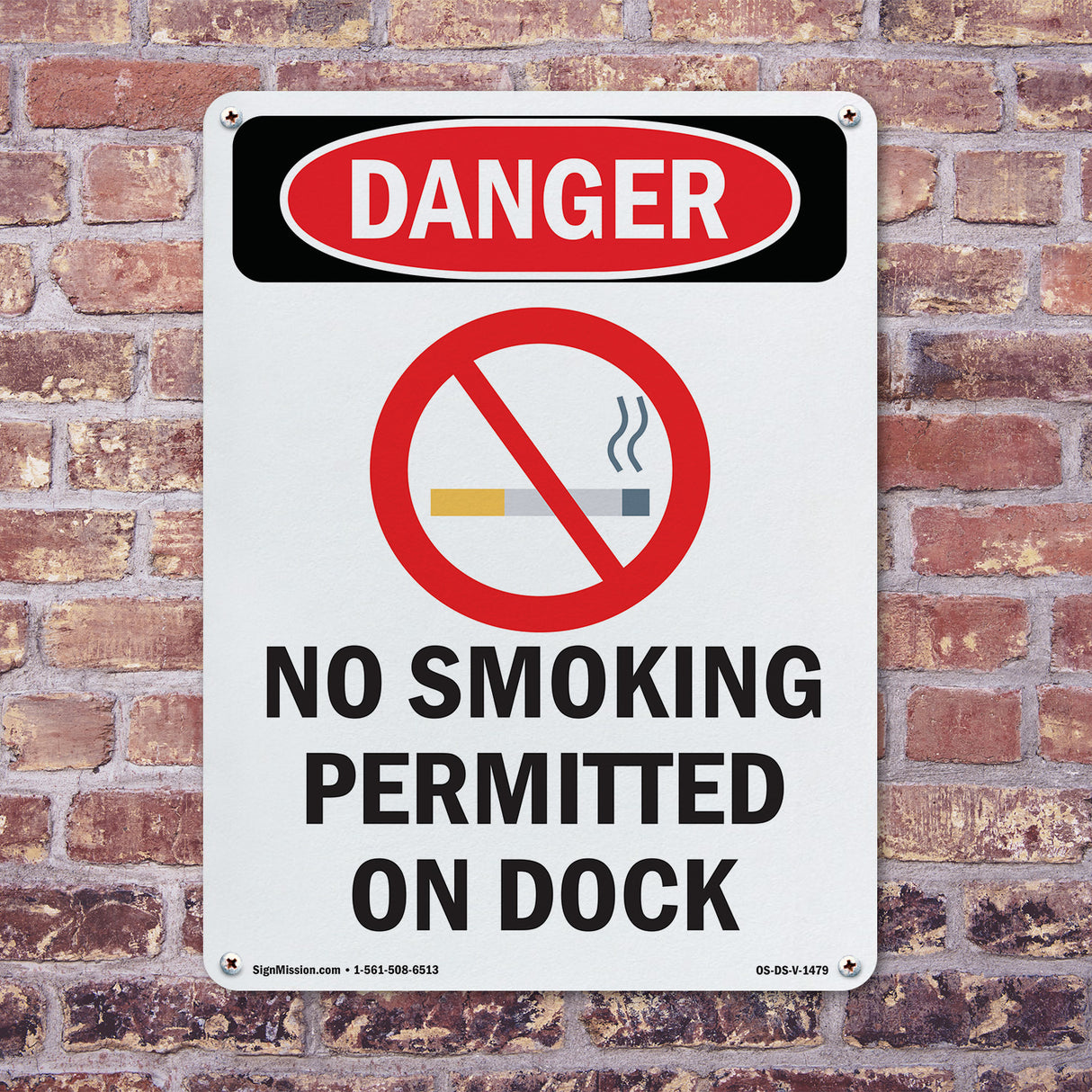 No Smoking Permitted On Dock