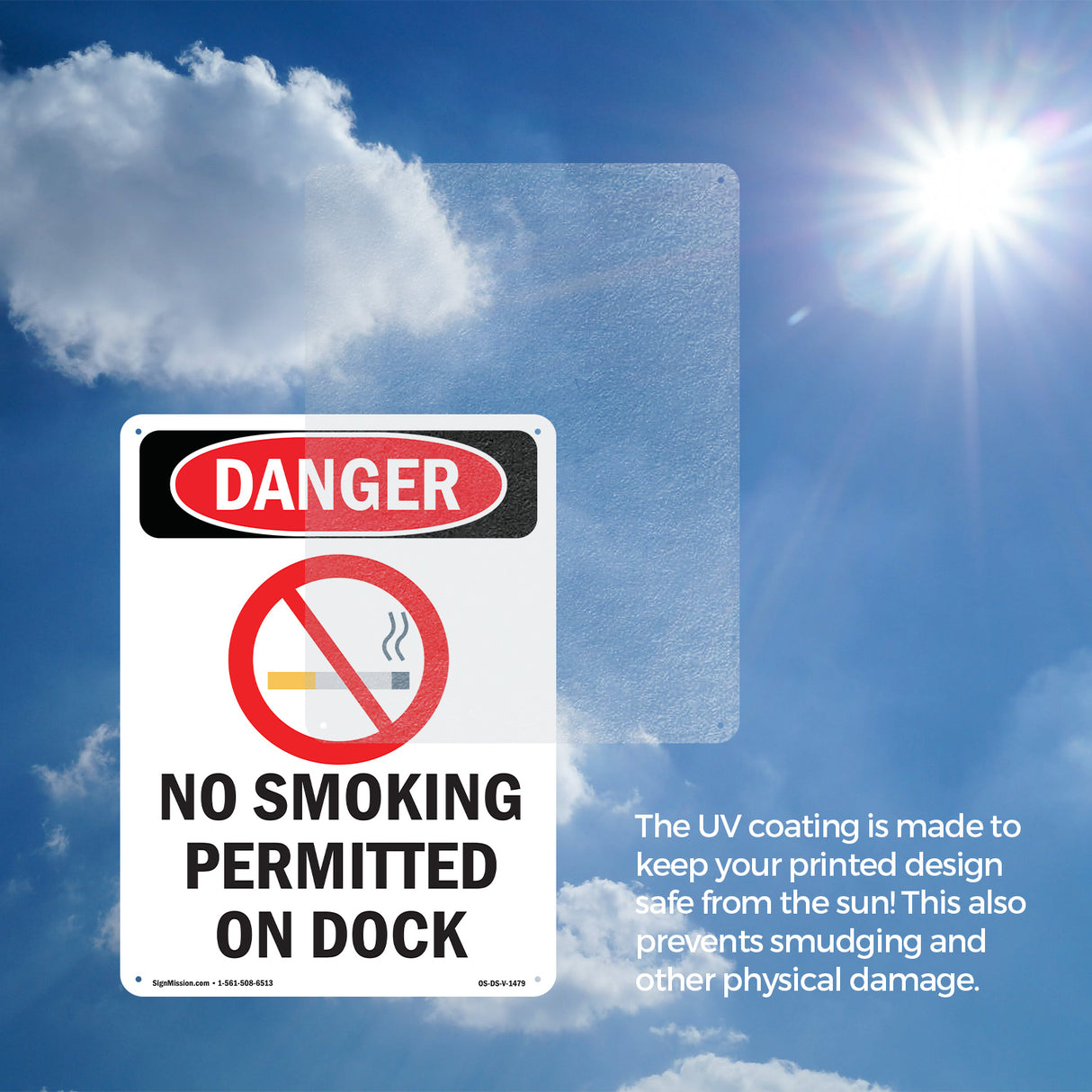 No Smoking Permitted On Dock