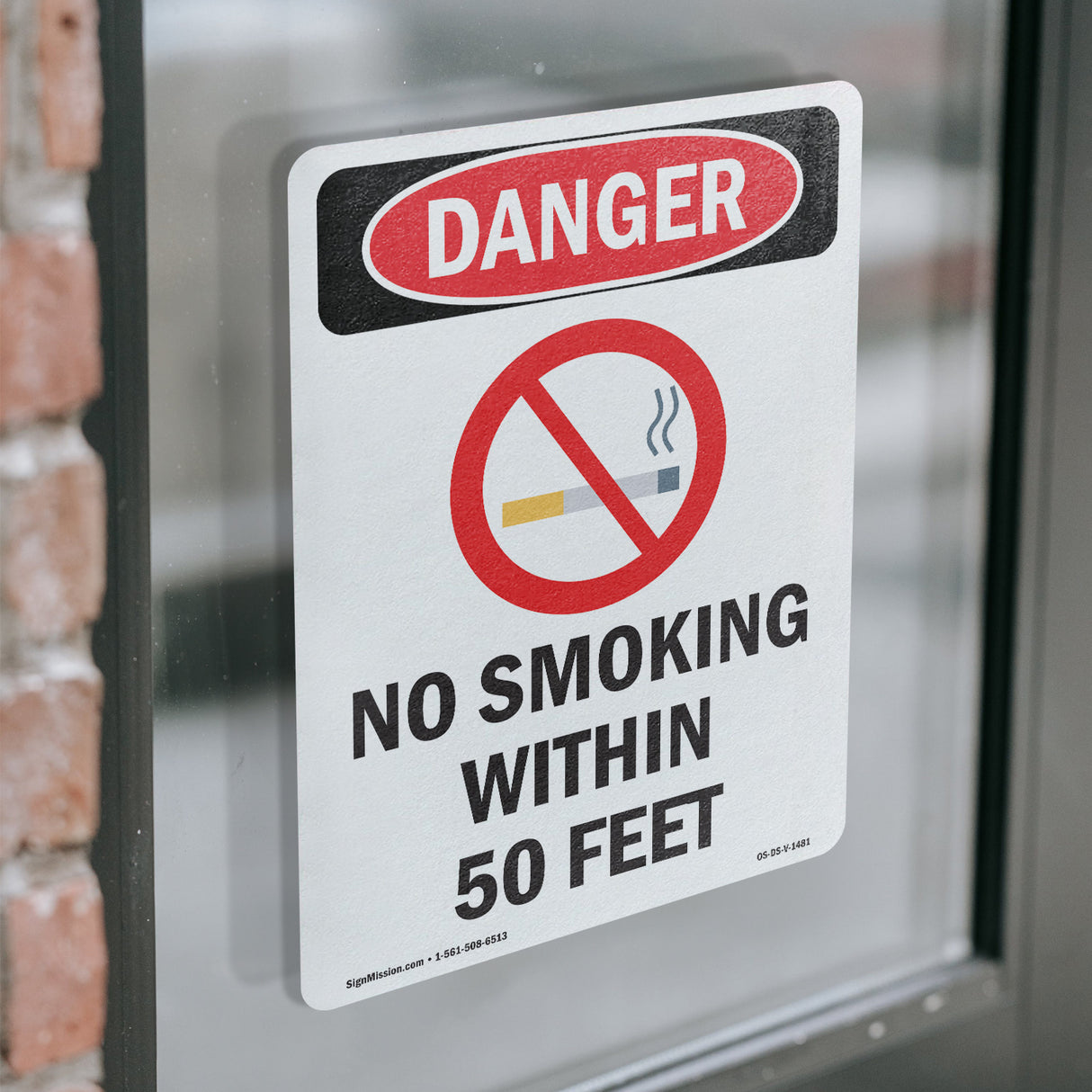 No Smoking Within 50 Feet