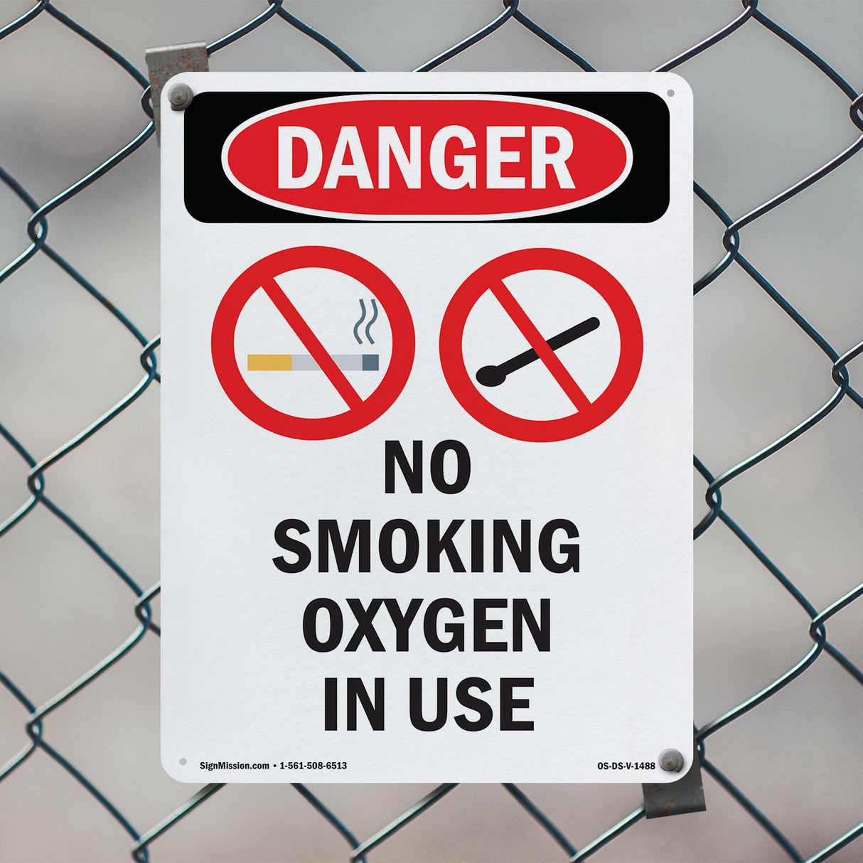 No Smoking Oxygen In Use