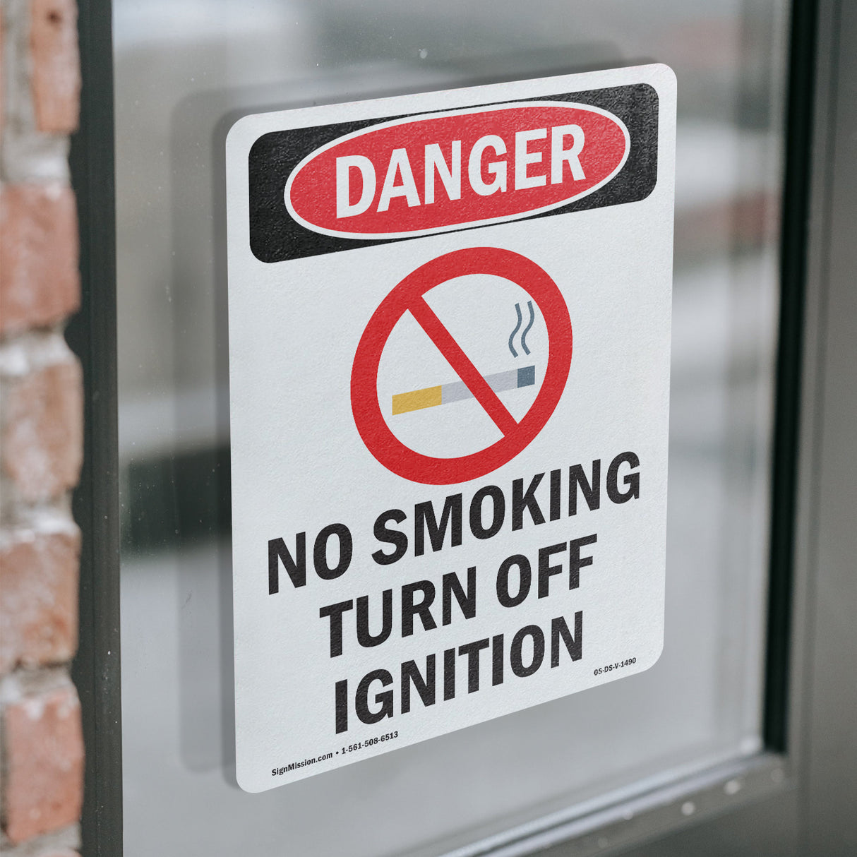 No Smoking Turn Off Ignition