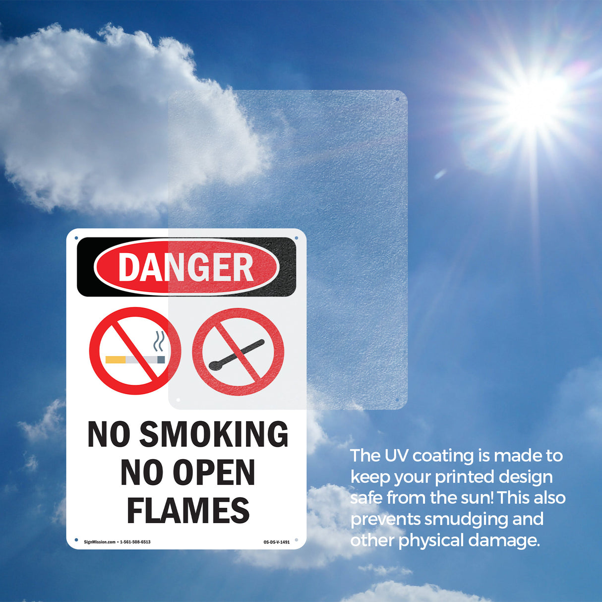 No Smoking No Open Flames