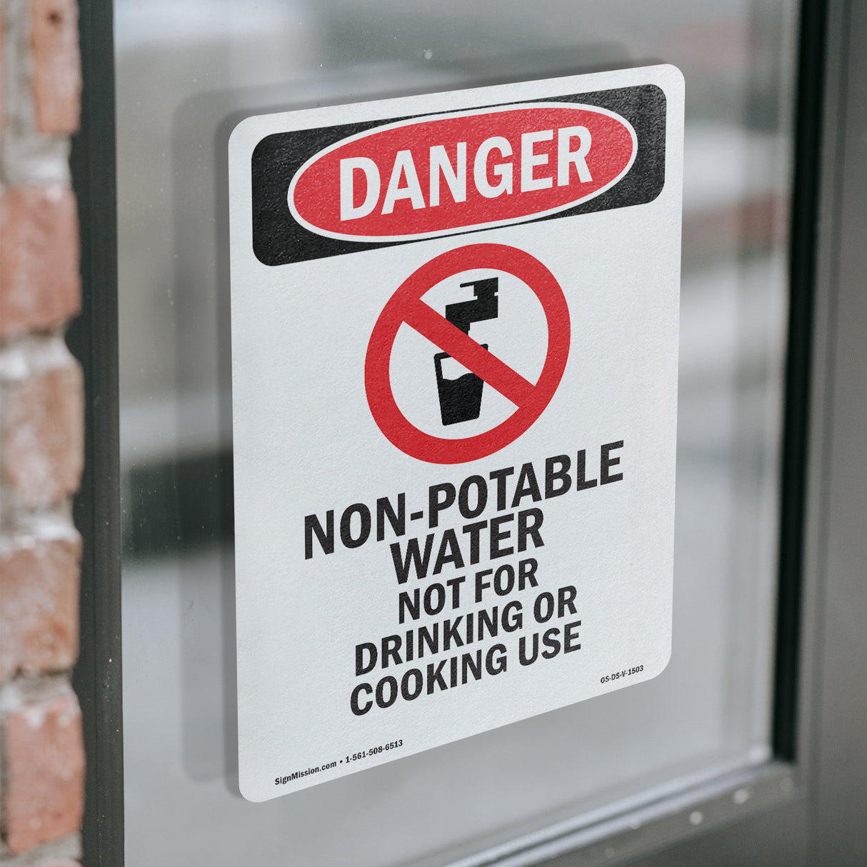 Non-Potable Water Not For Drinking Cooking