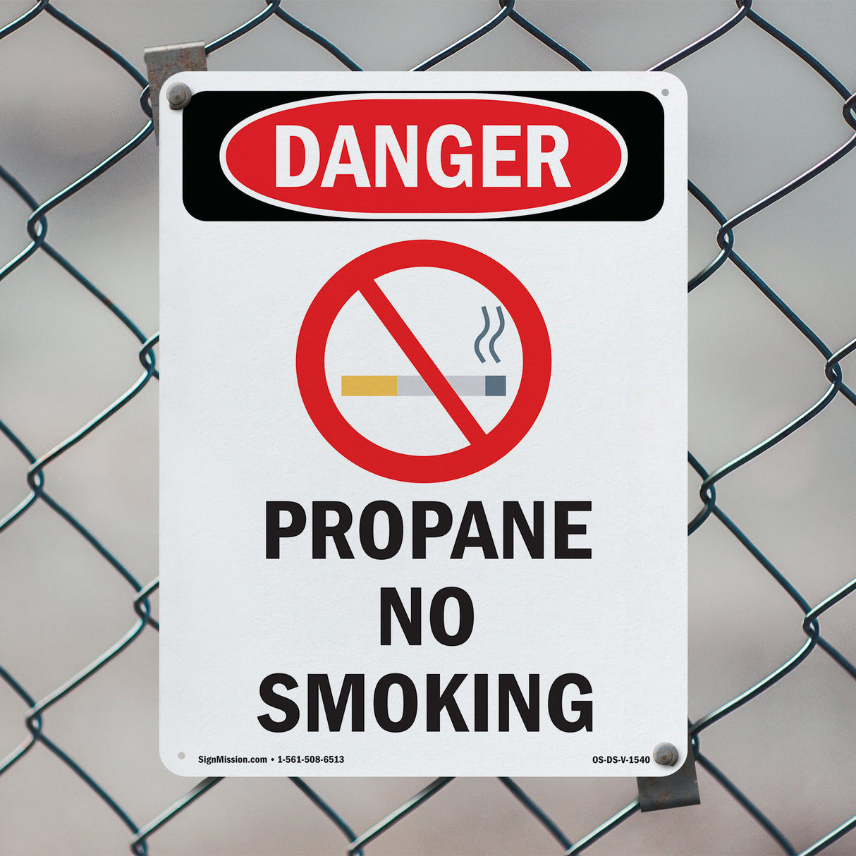 Propane No Smoking