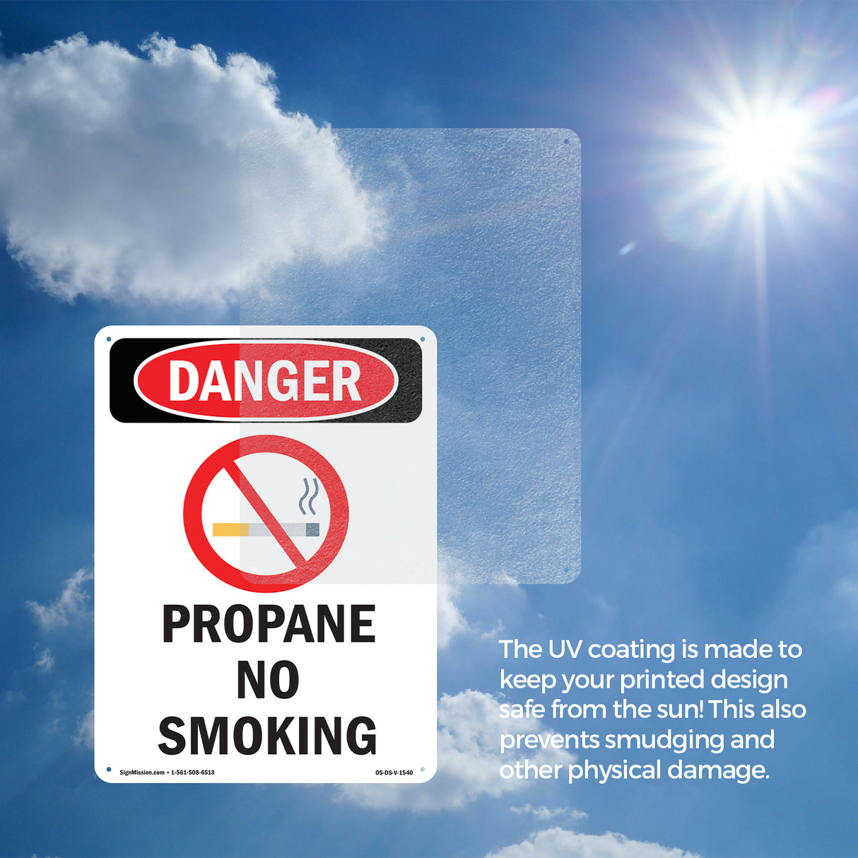 Propane No Smoking