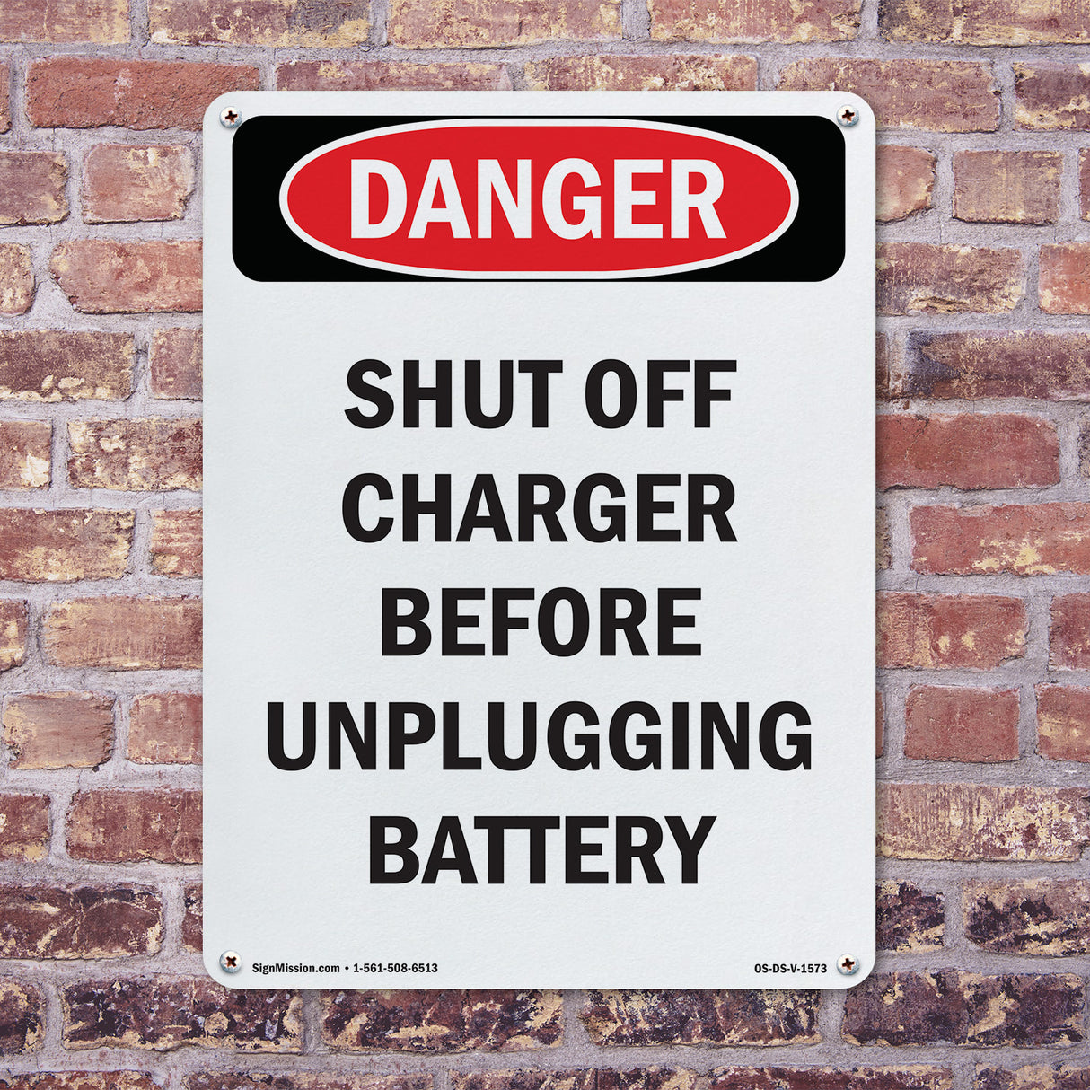 Shut Off Charger Before Unplugging Battery