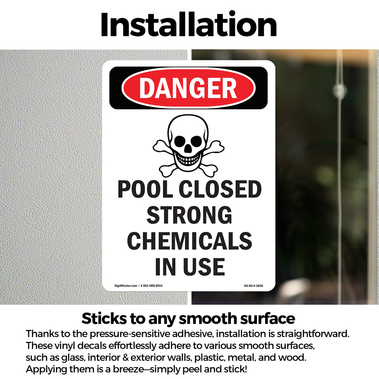 Pool Closed Strong