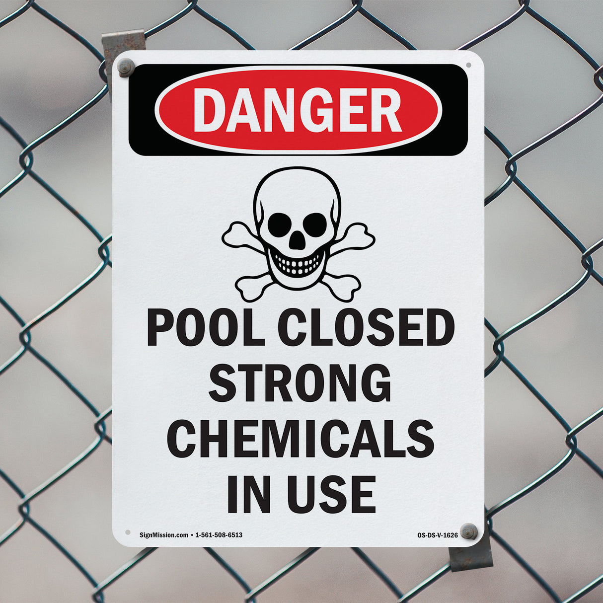 Pool Closed Strong