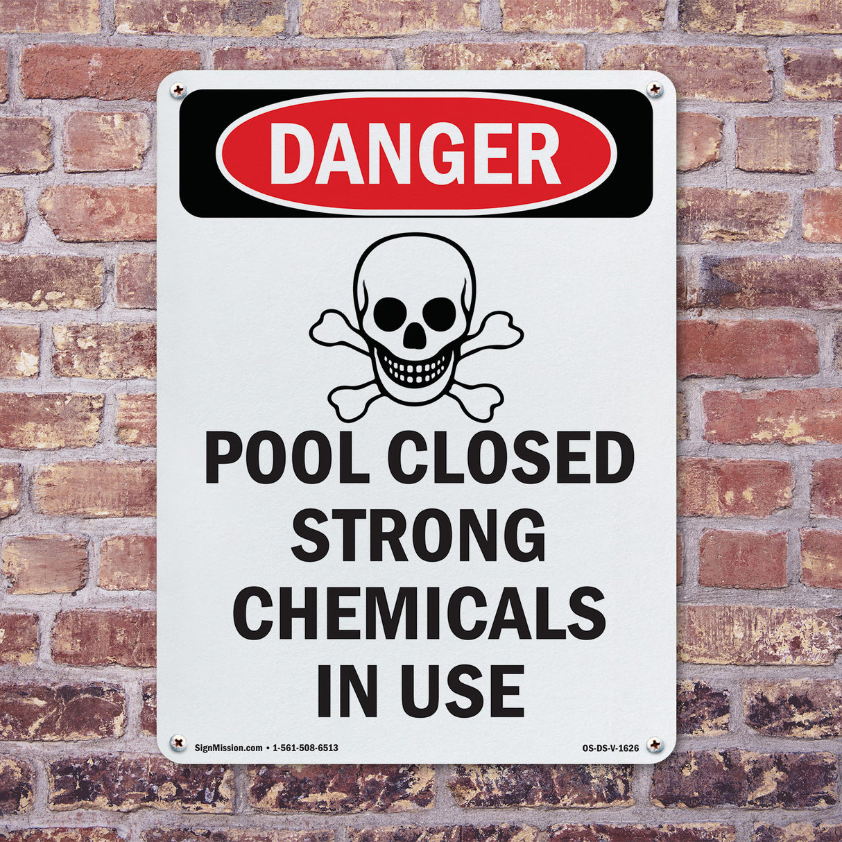 Pool Closed Strong