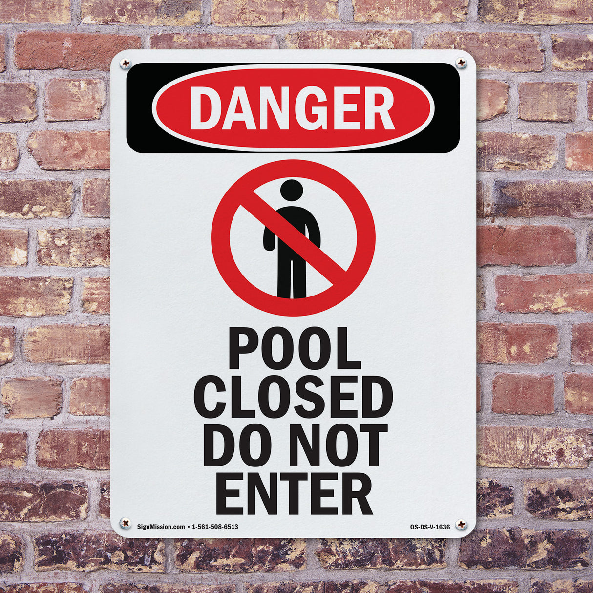 Pool Closed Do Not Enter