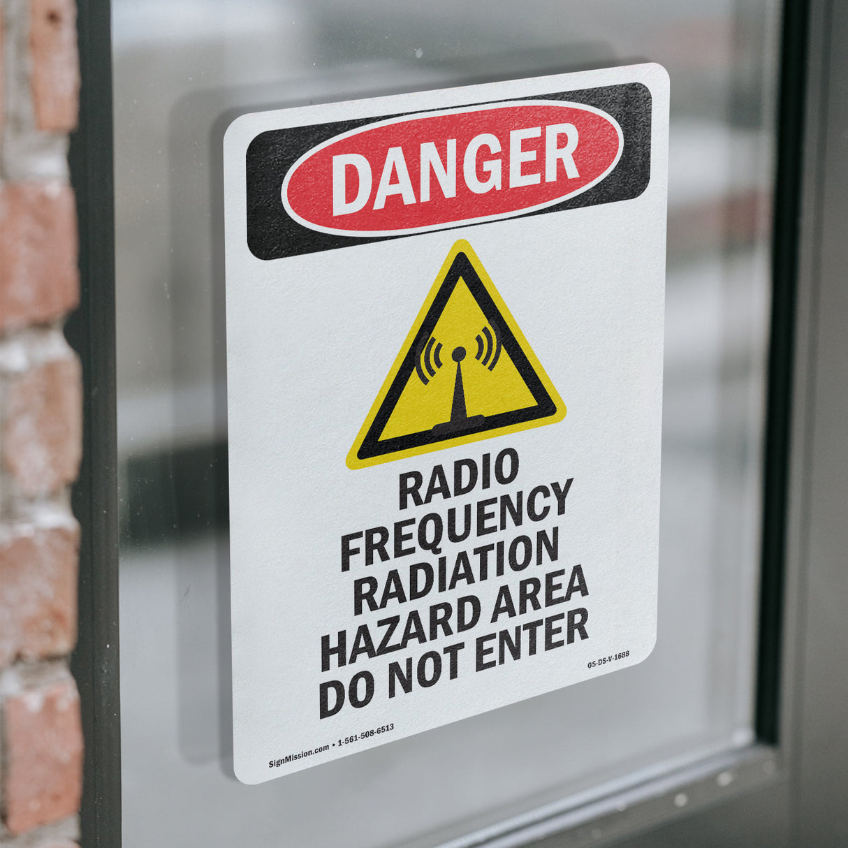 Radio Frequency Radiation Hazard Area