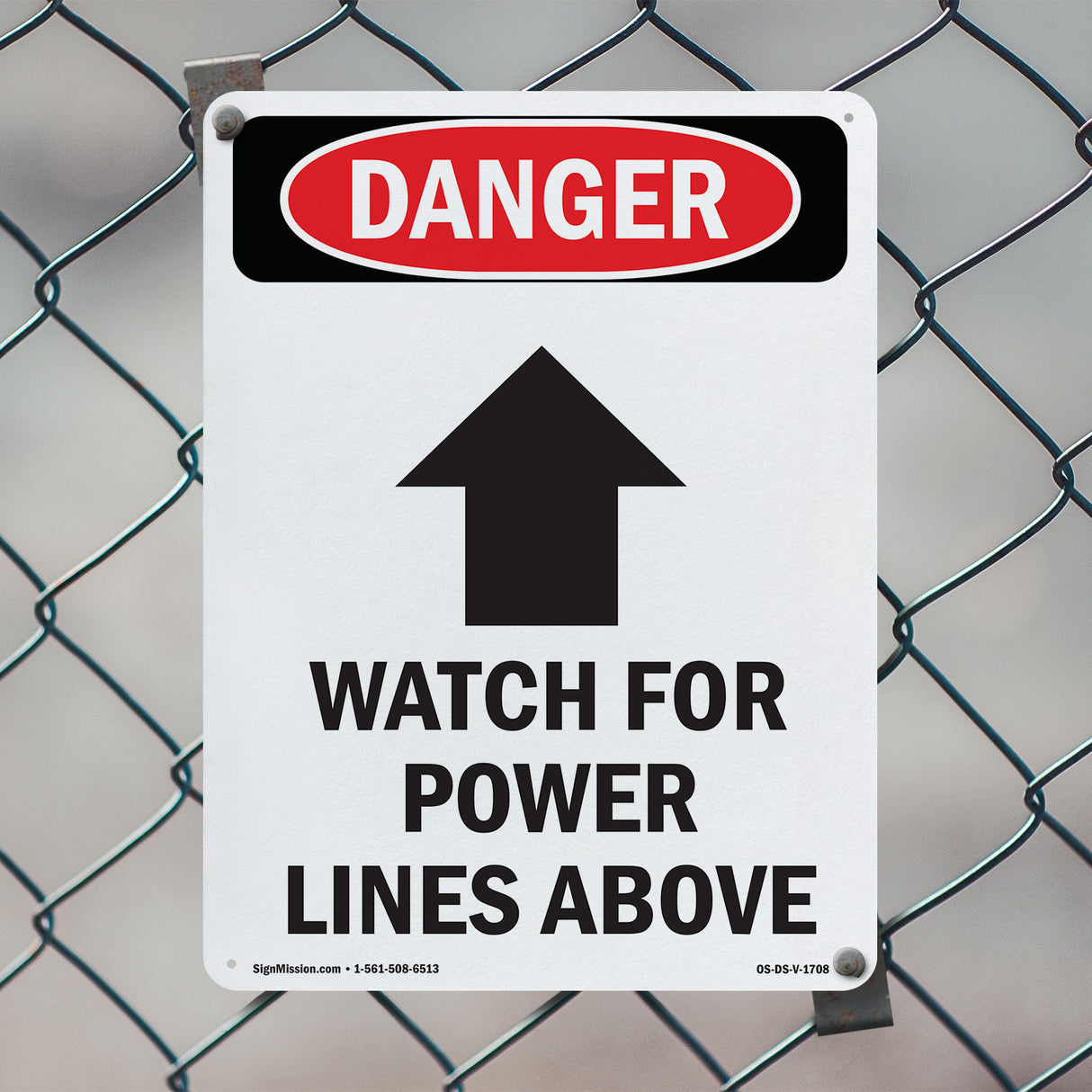 Watch For Power Lines Above