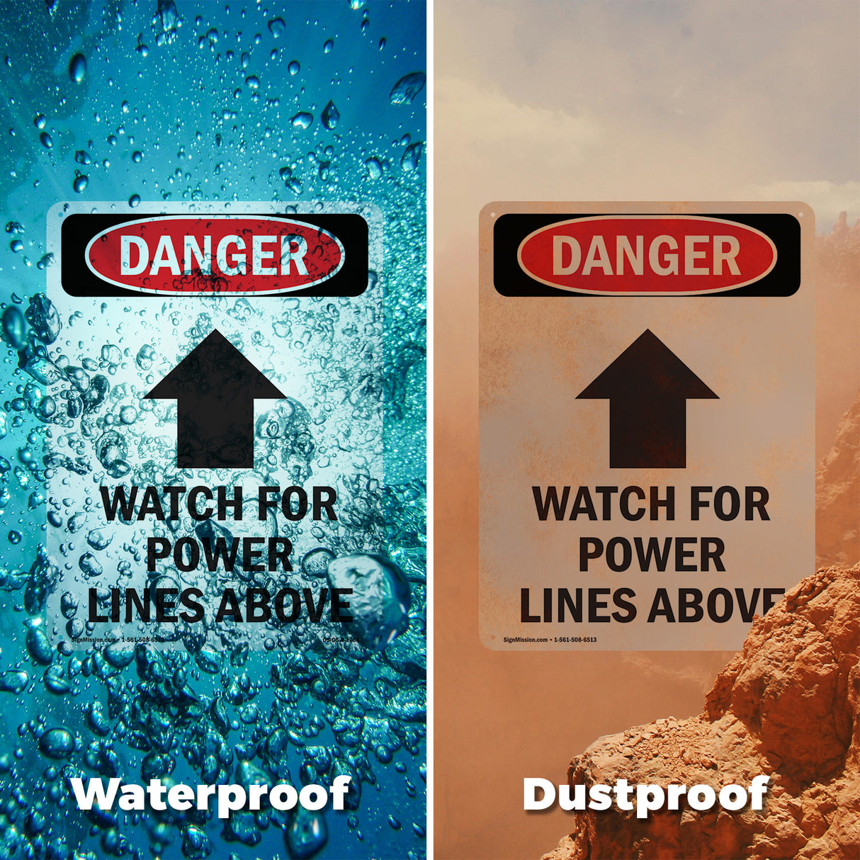 Watch For Power Lines Above