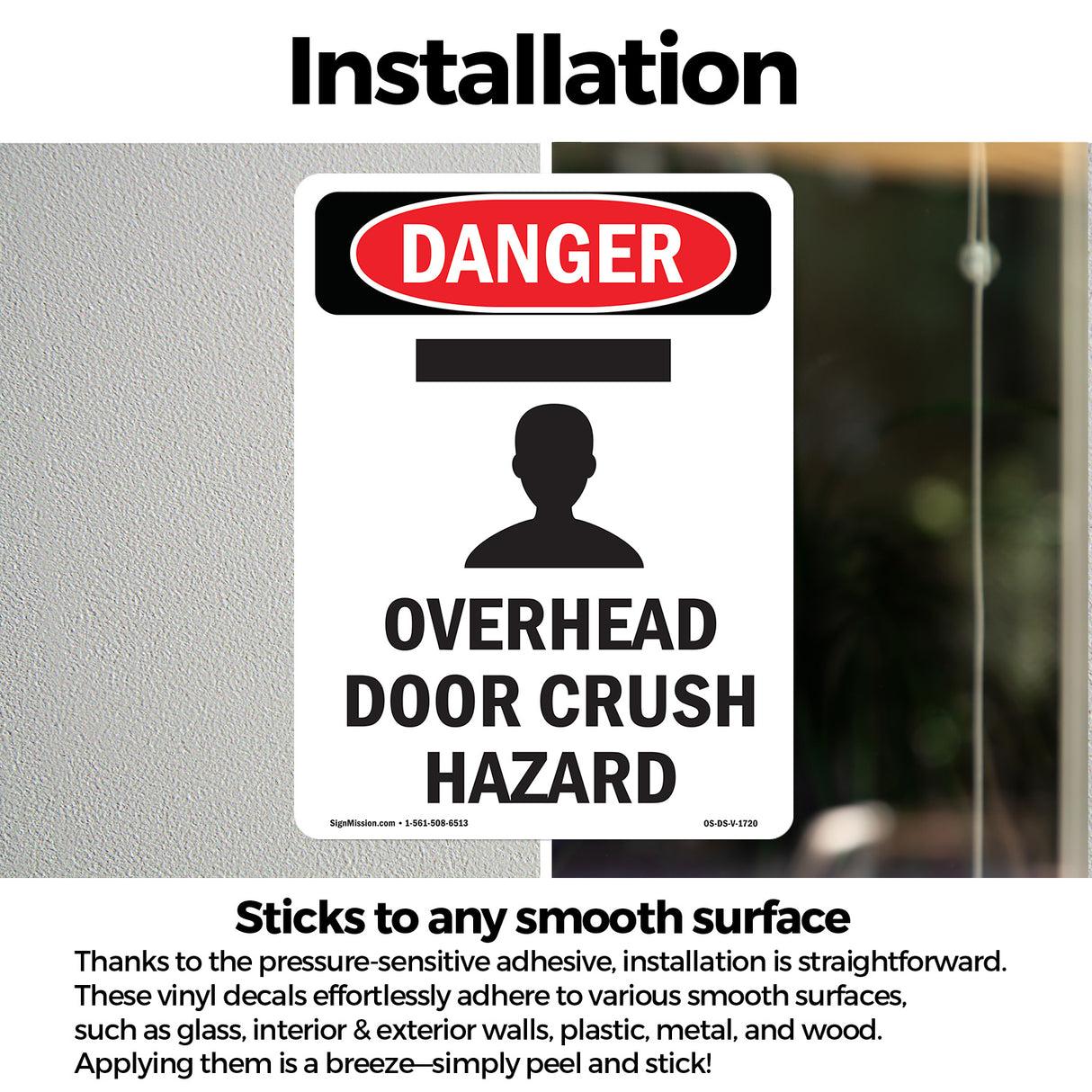 Overhead Door Crush Hazard
