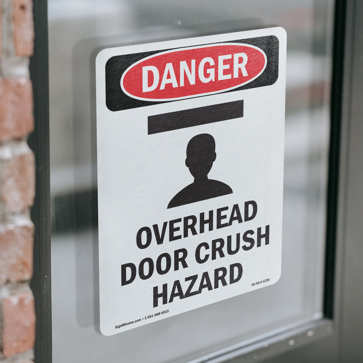 Overhead Door Crush Hazard