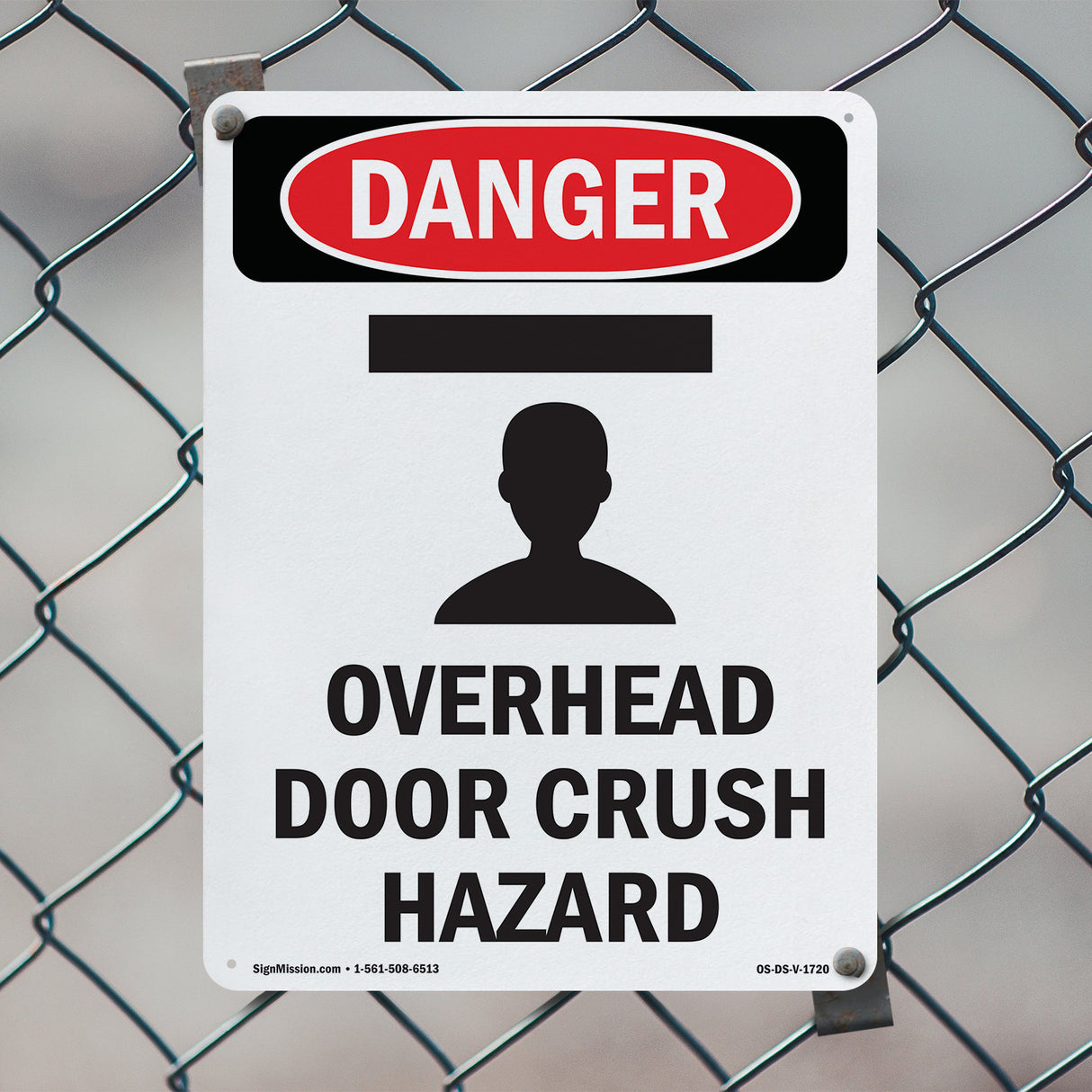 Overhead Door Crush Hazard