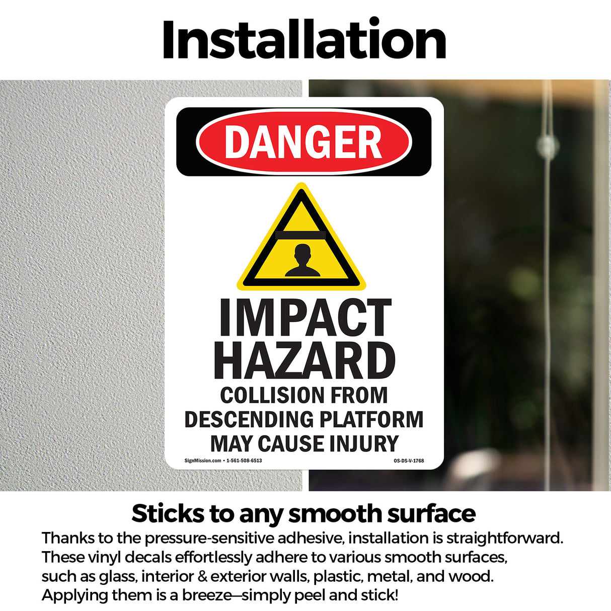 Impact Hazard Descending Platform