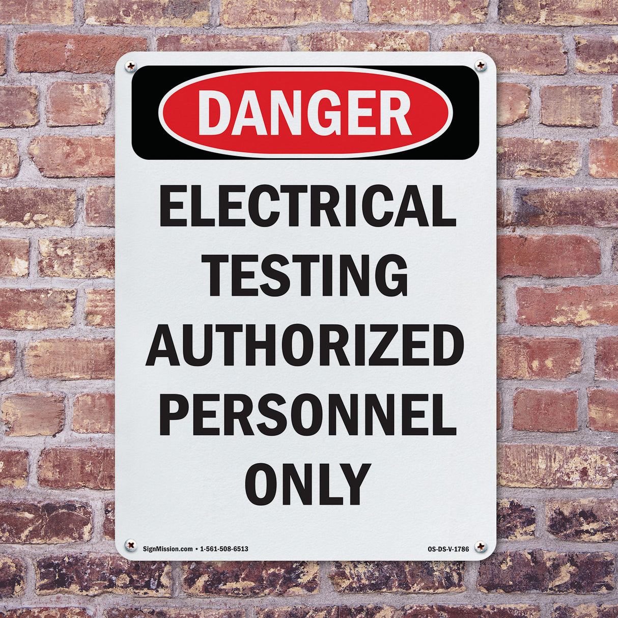 Electrical Testing Authorized Persons Only