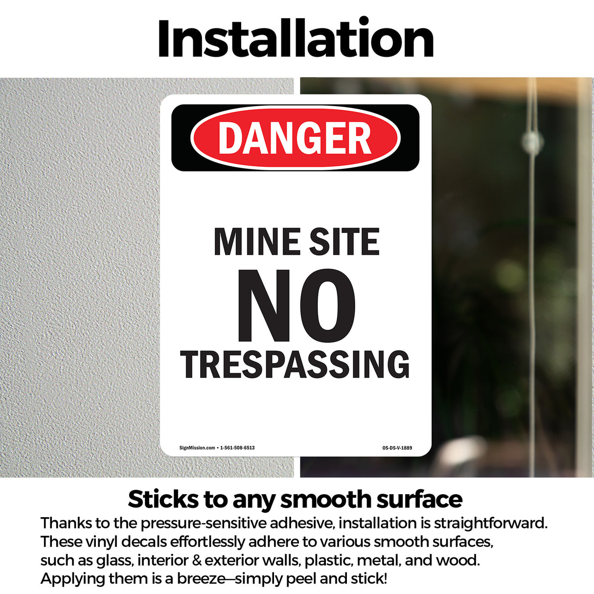 Mine Site No Trespassing