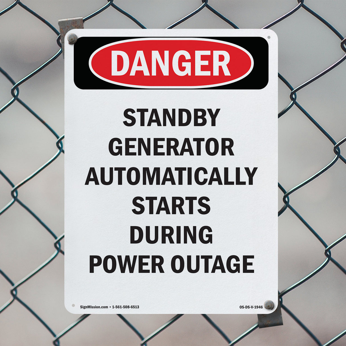 Standby Generator Automatically Starts During