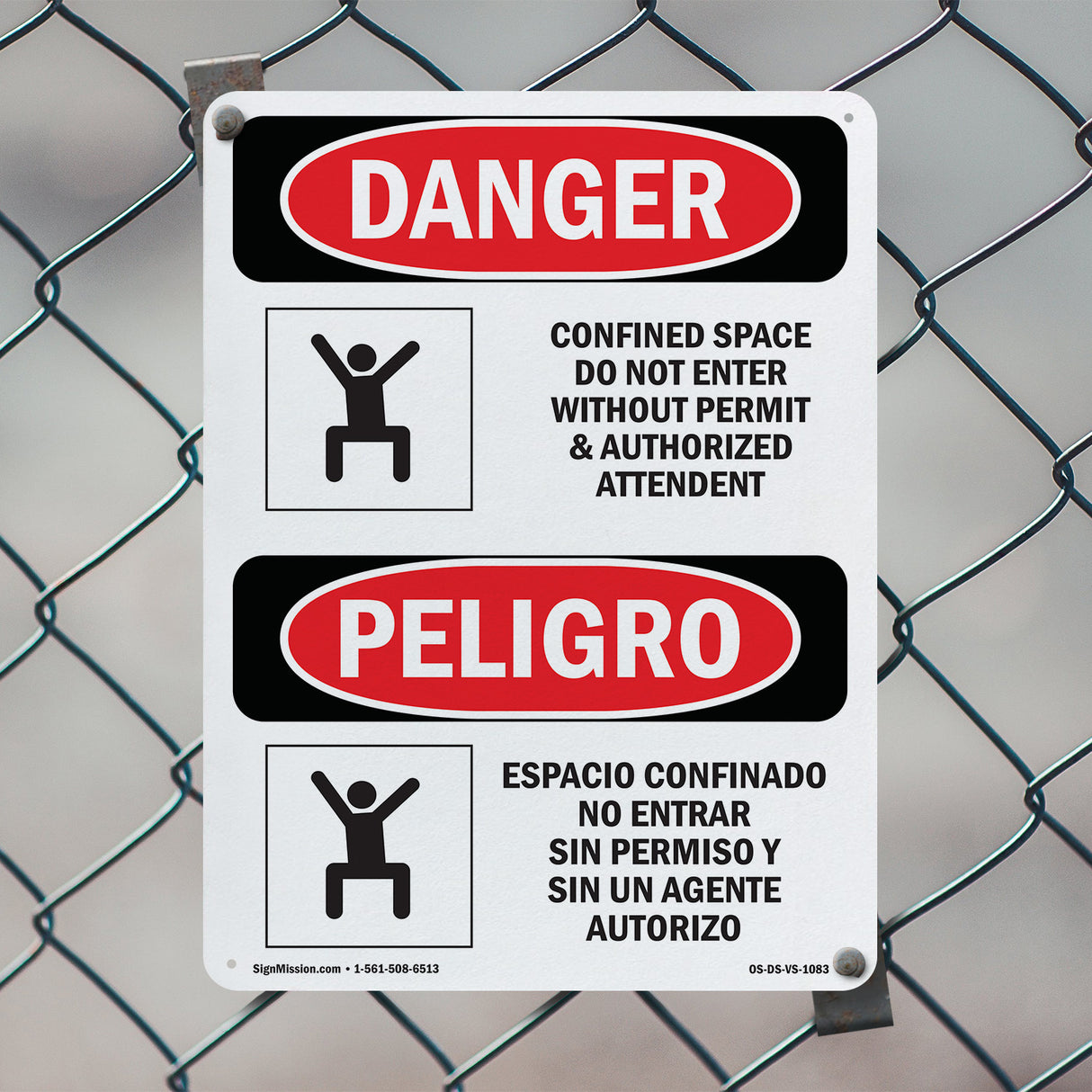 Confined Space Do Not Enter Without Permit