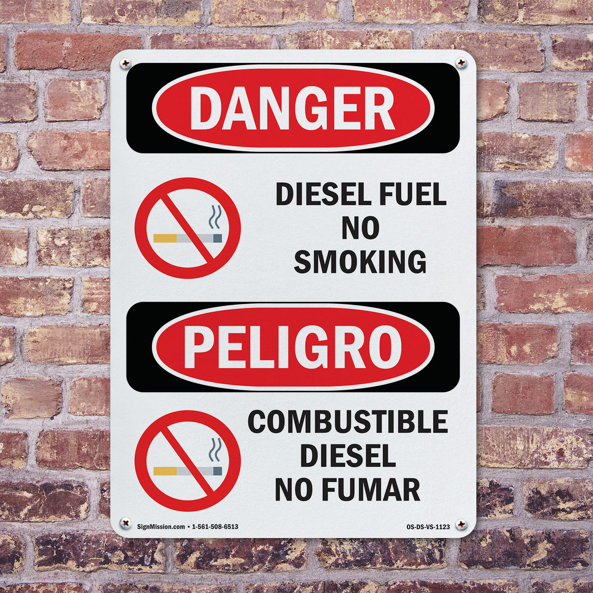 Diesel Fuel No Smoking