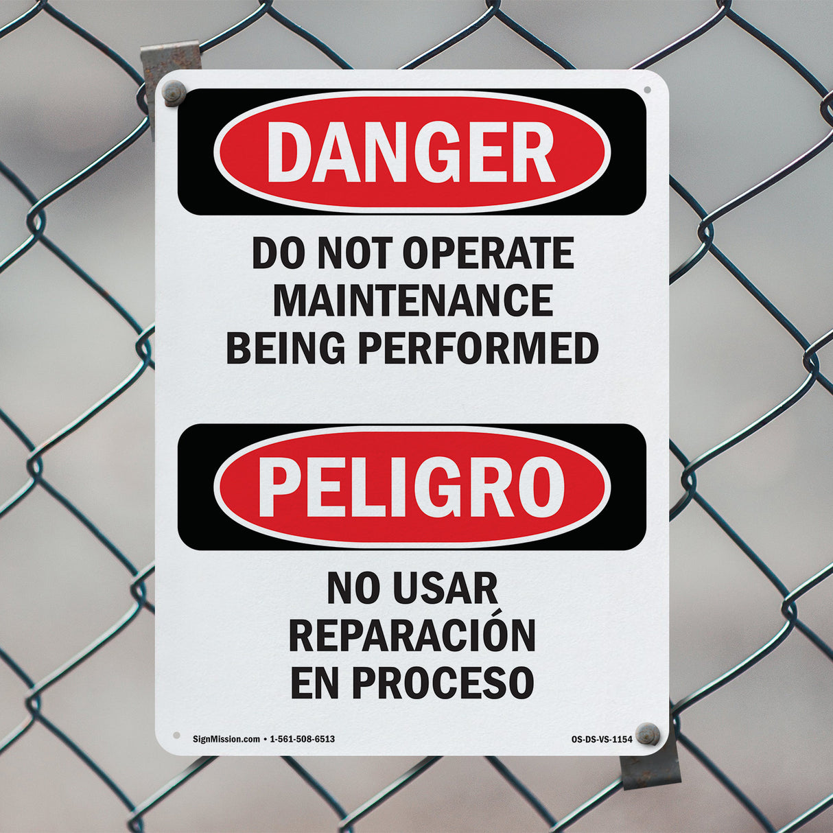 Do Not Operate Maintenance Being Performed