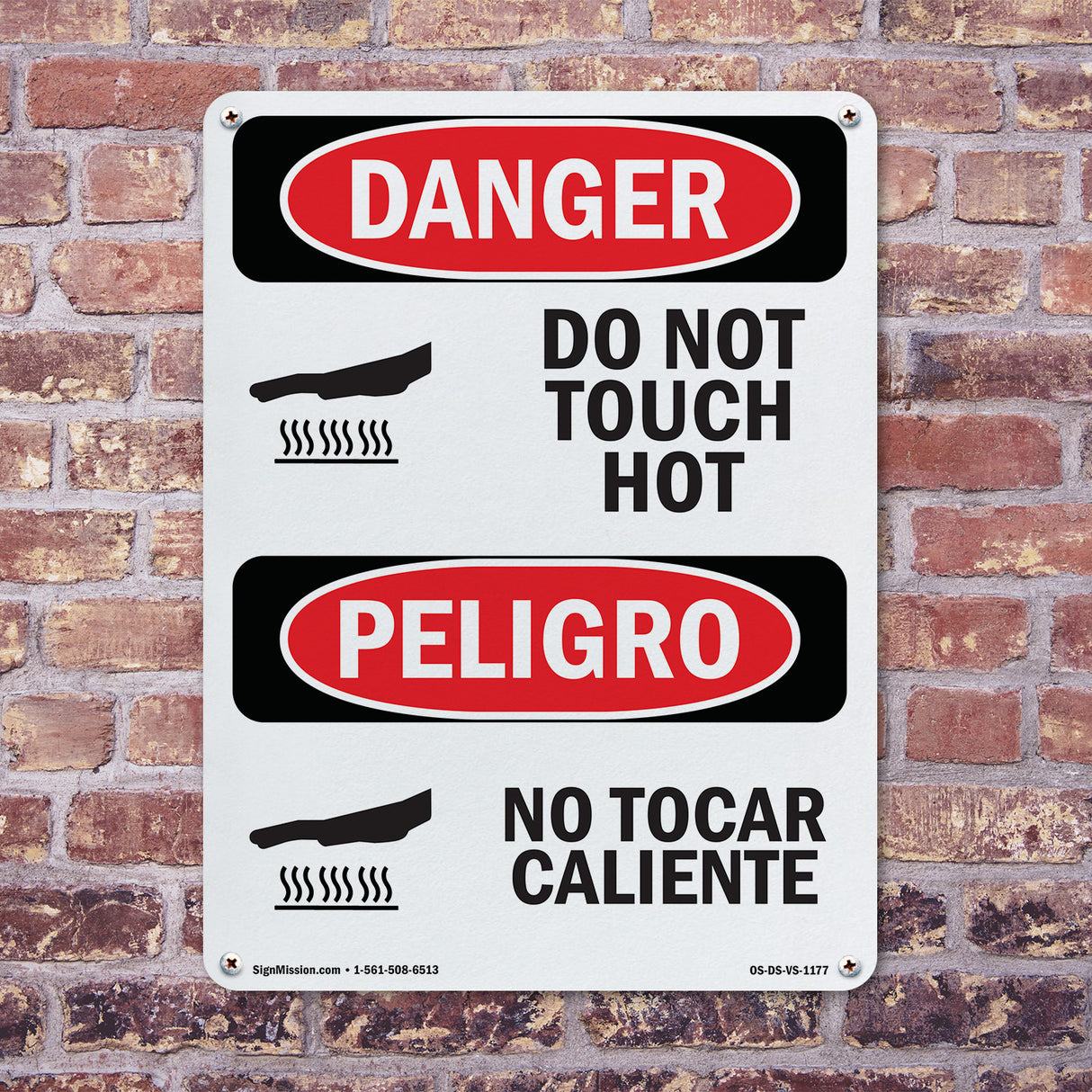 Do Not Touch Hot